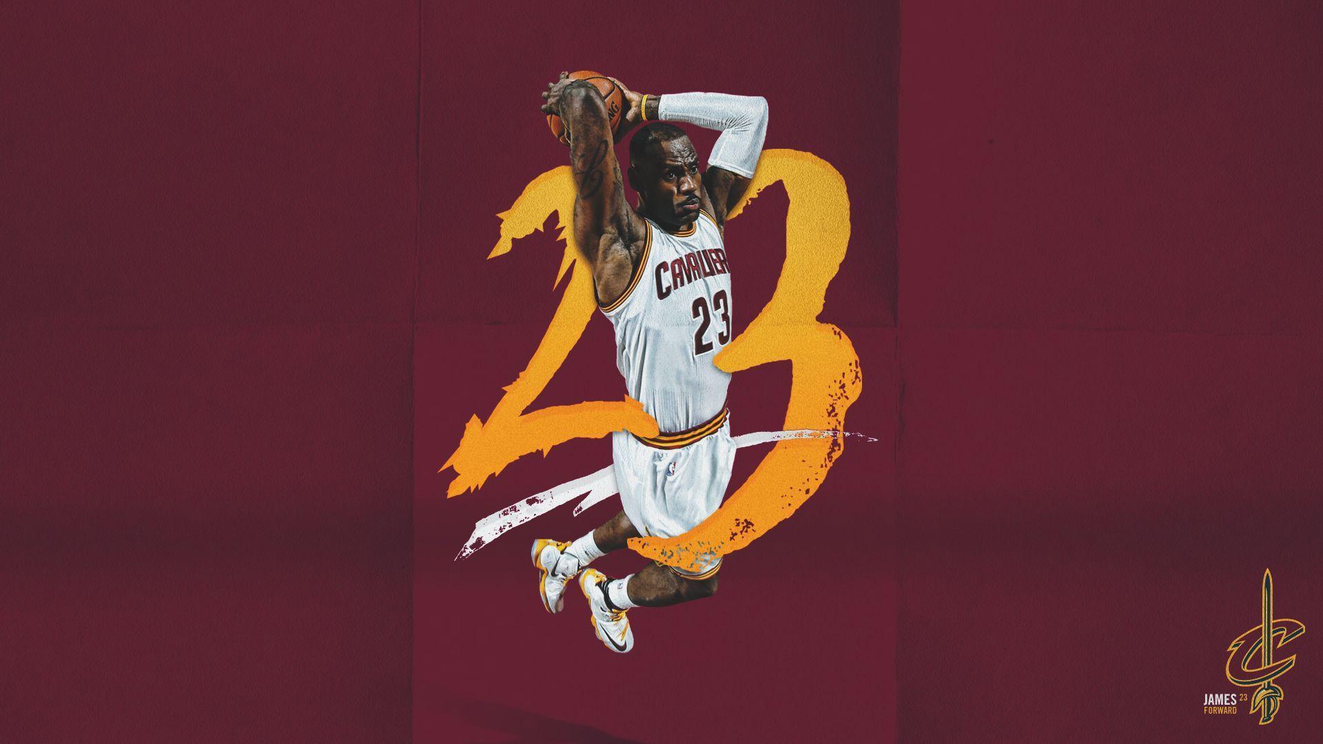 LeBron James Cavaliers schiacciata, 1920x1080 Full HD, Desktop