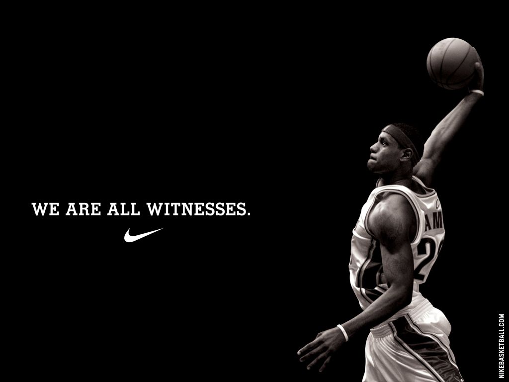 LeBron James schiacciata Nike, abbigliamento sportivo, 1024x768 HD, Desktop