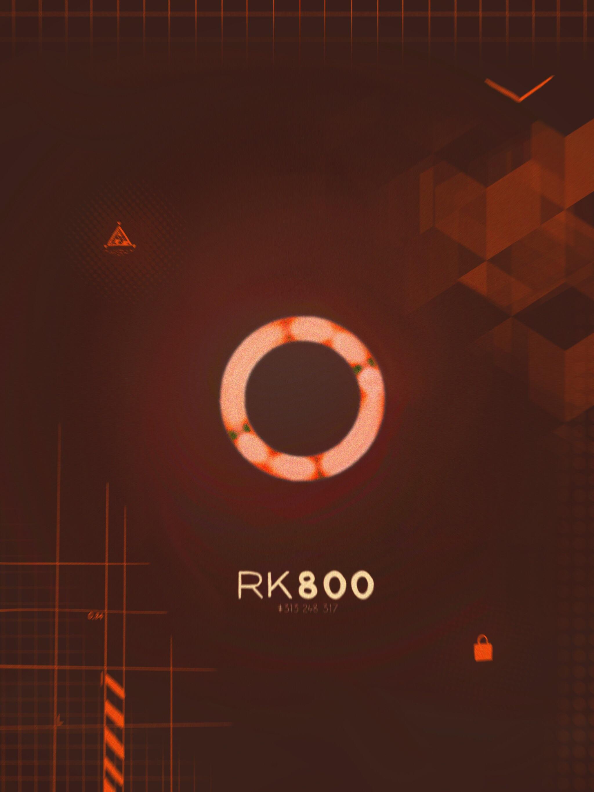 RK800 LED cerchio rosso, 2048x2732 Verticale, Telefono