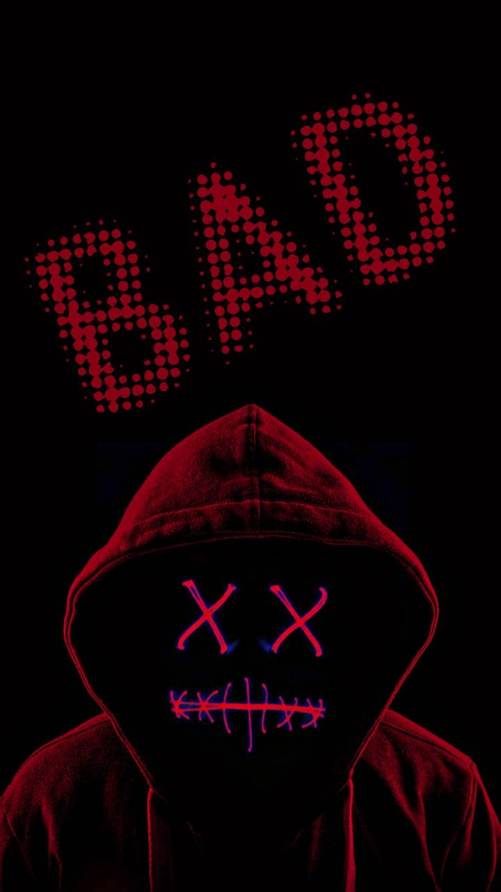 Maschera Purge rossa BAD, 720x1280 Full HD Verticale, iPhone