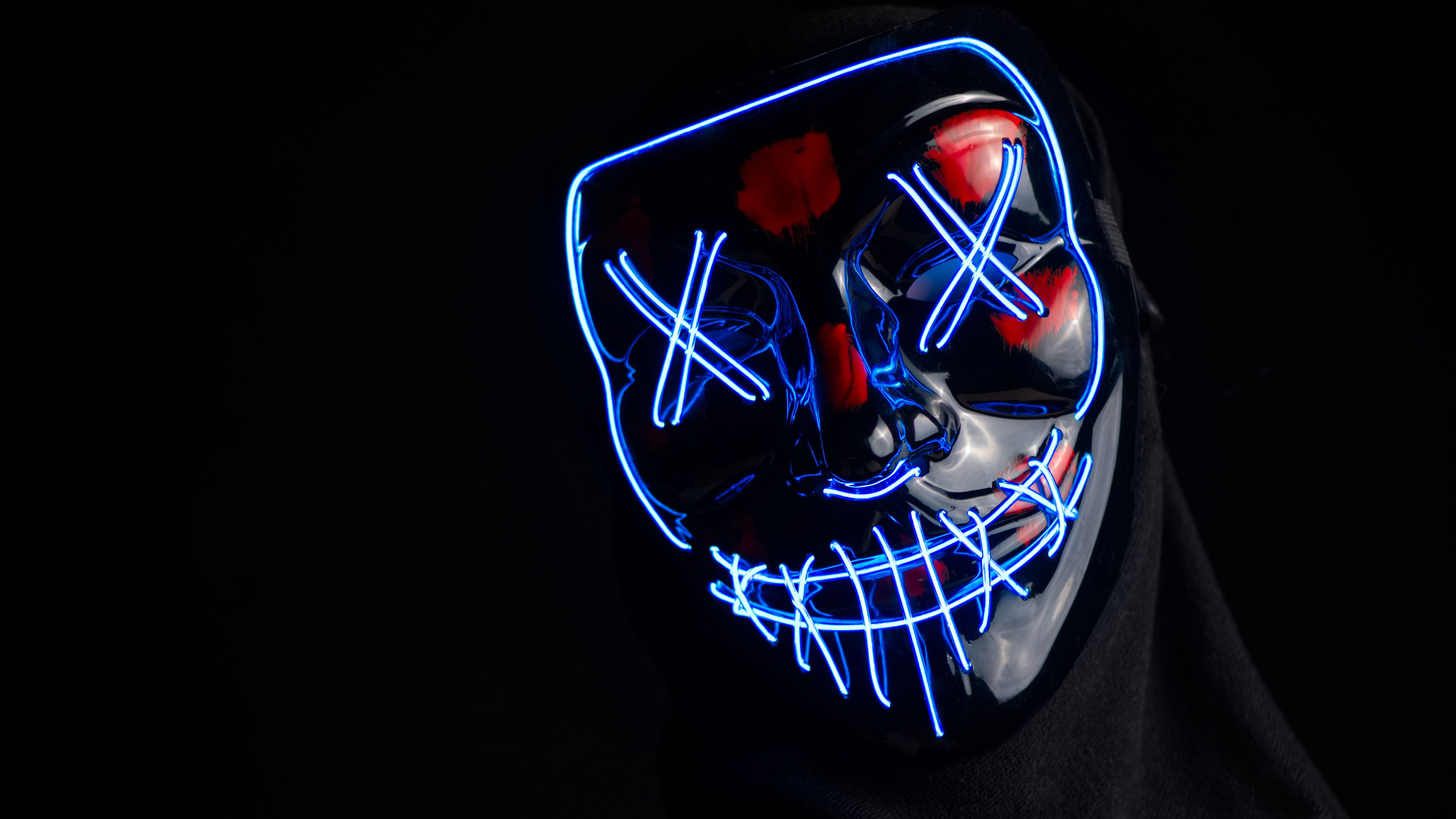Maschera Purge luci LED, 6000x3375 4K Ultra HD, Monitor 4K