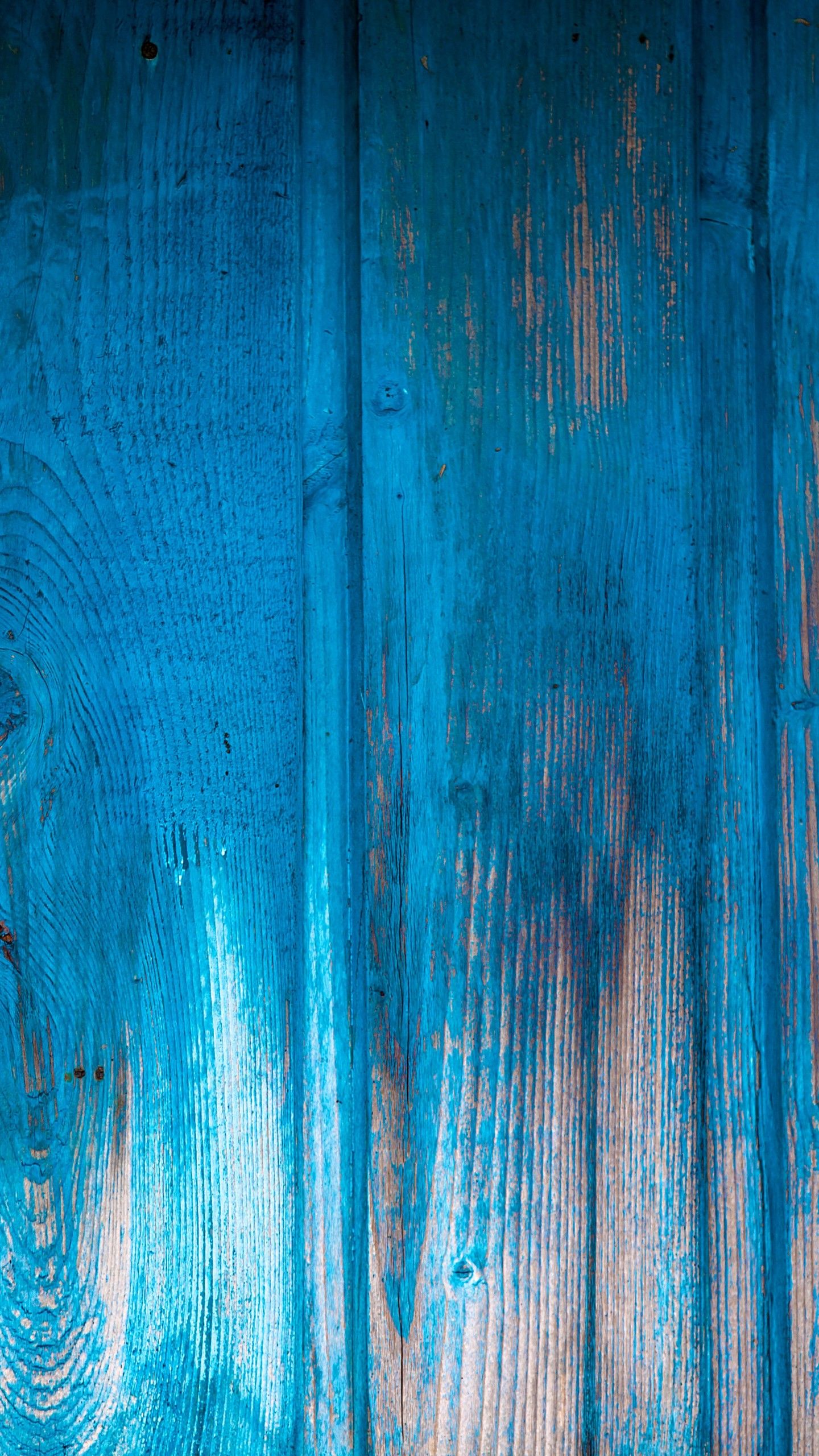 Assi di legno blu verniciato, 1440x2560 Verticale, Samsung Galaxy