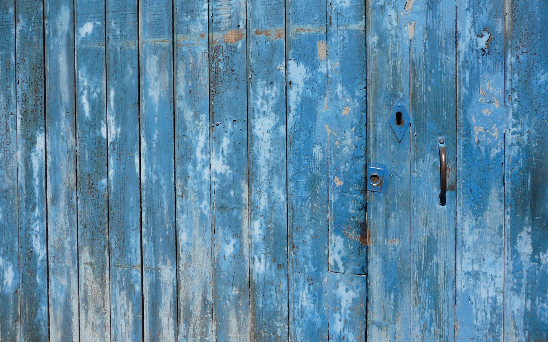 Porta di legno blu scrostata, 1920x1200 Full HD+, Desktop