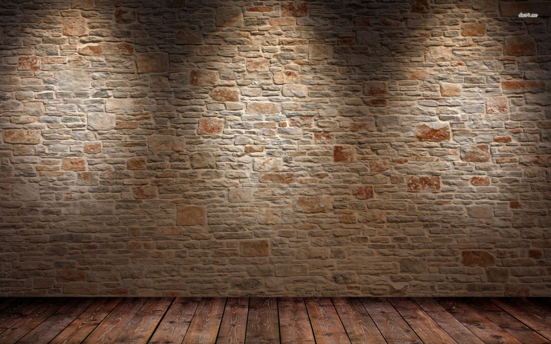 Muro in pietra e pavimento legno, 1920x1200 Full HD+, PC Desktop