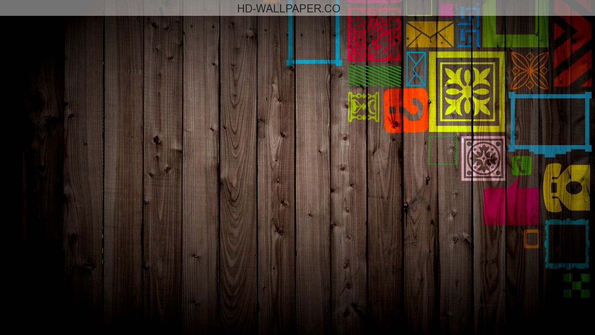 Logo Windows su legno scuro, sistema operativo Microsoft, 1920x1080 Full HD 1080p, Monitor Gaming