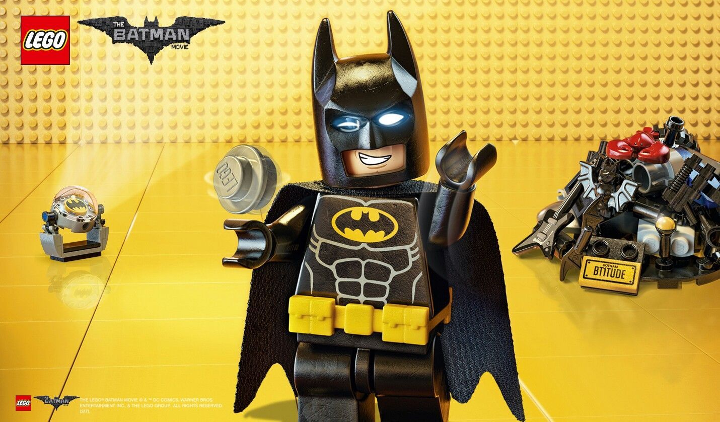 LEGO Batman minifigure, 1430x838 HD, PC Desktop