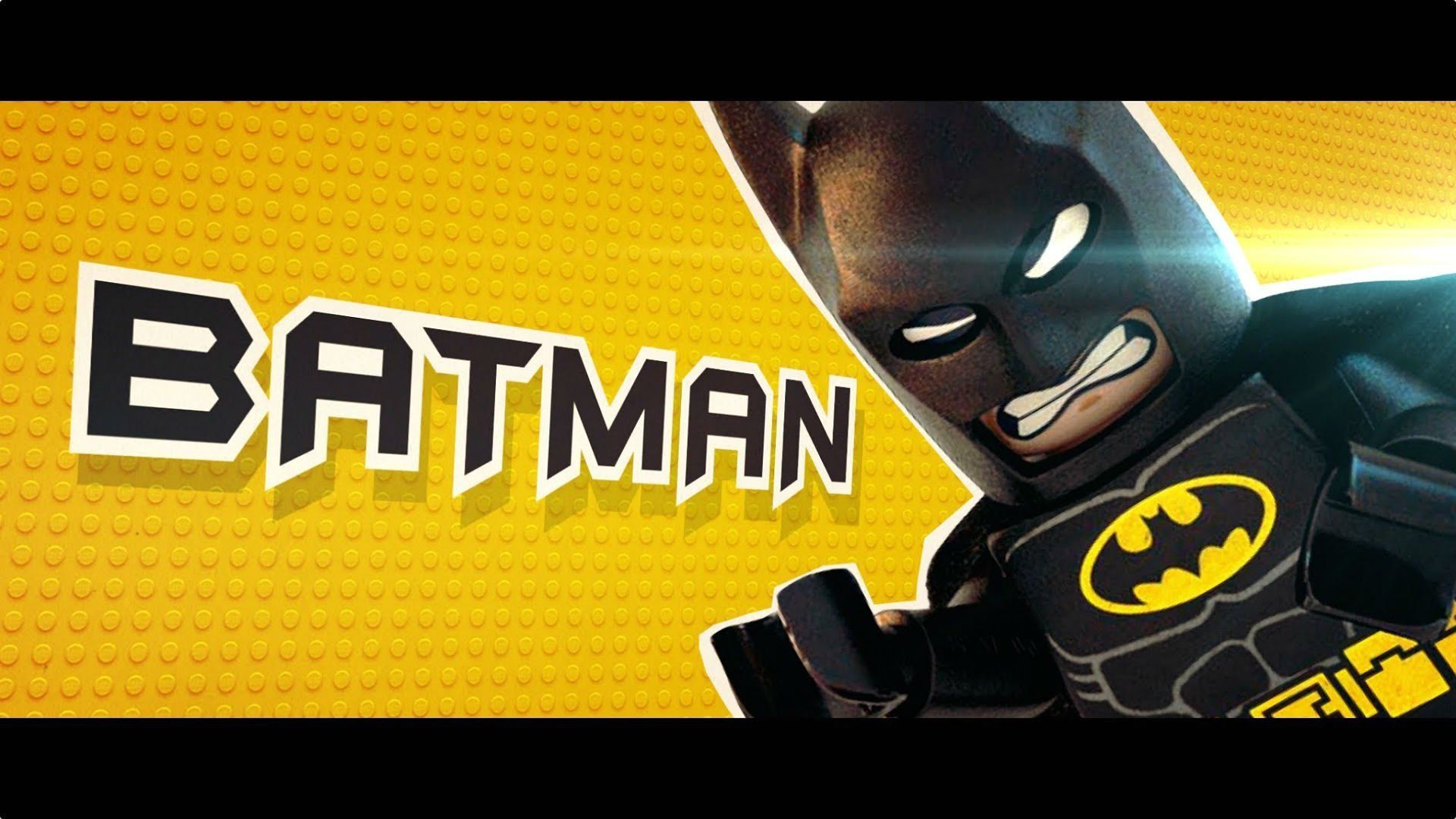 LEGO Batman personaggio sfondo giallo, 1920x1080 Full HD 1080p, Desktop