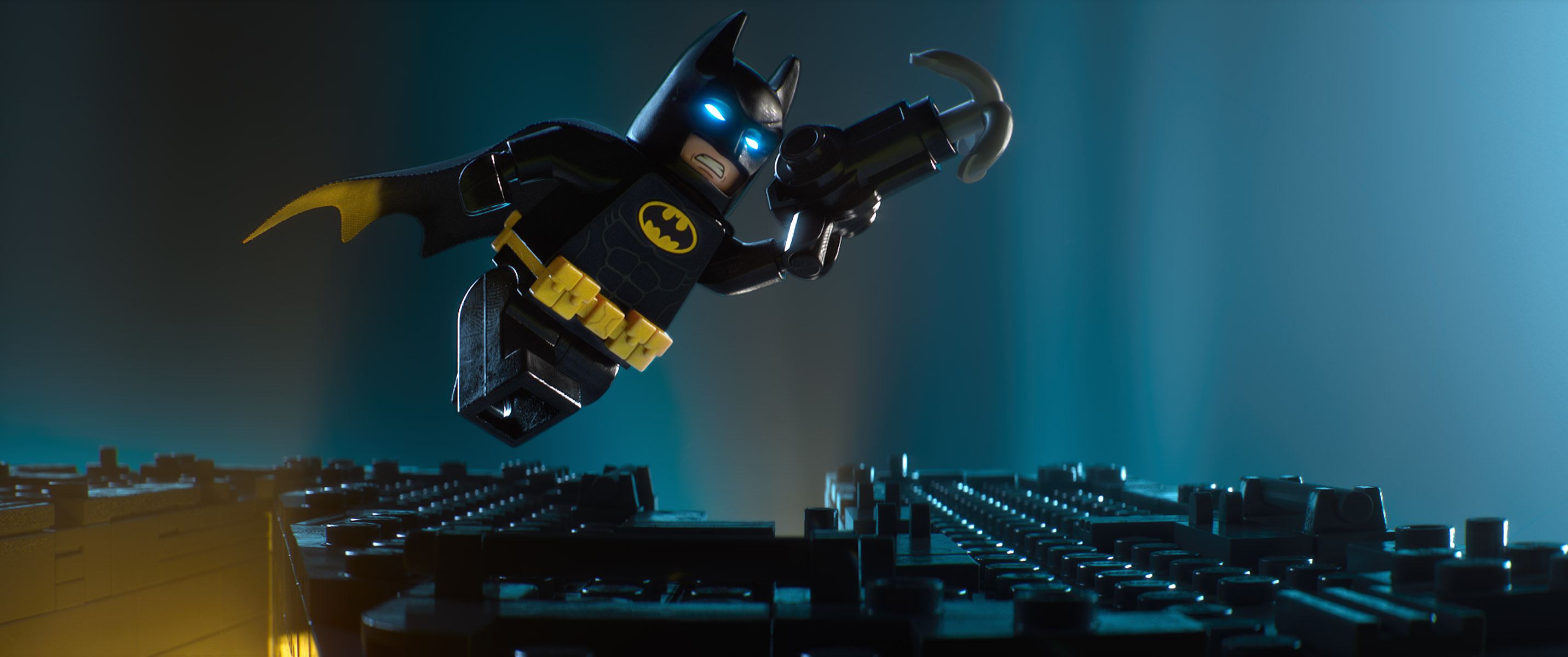 LEGO Batman in volo, 2864x1200 21:9, Monitor Gaming