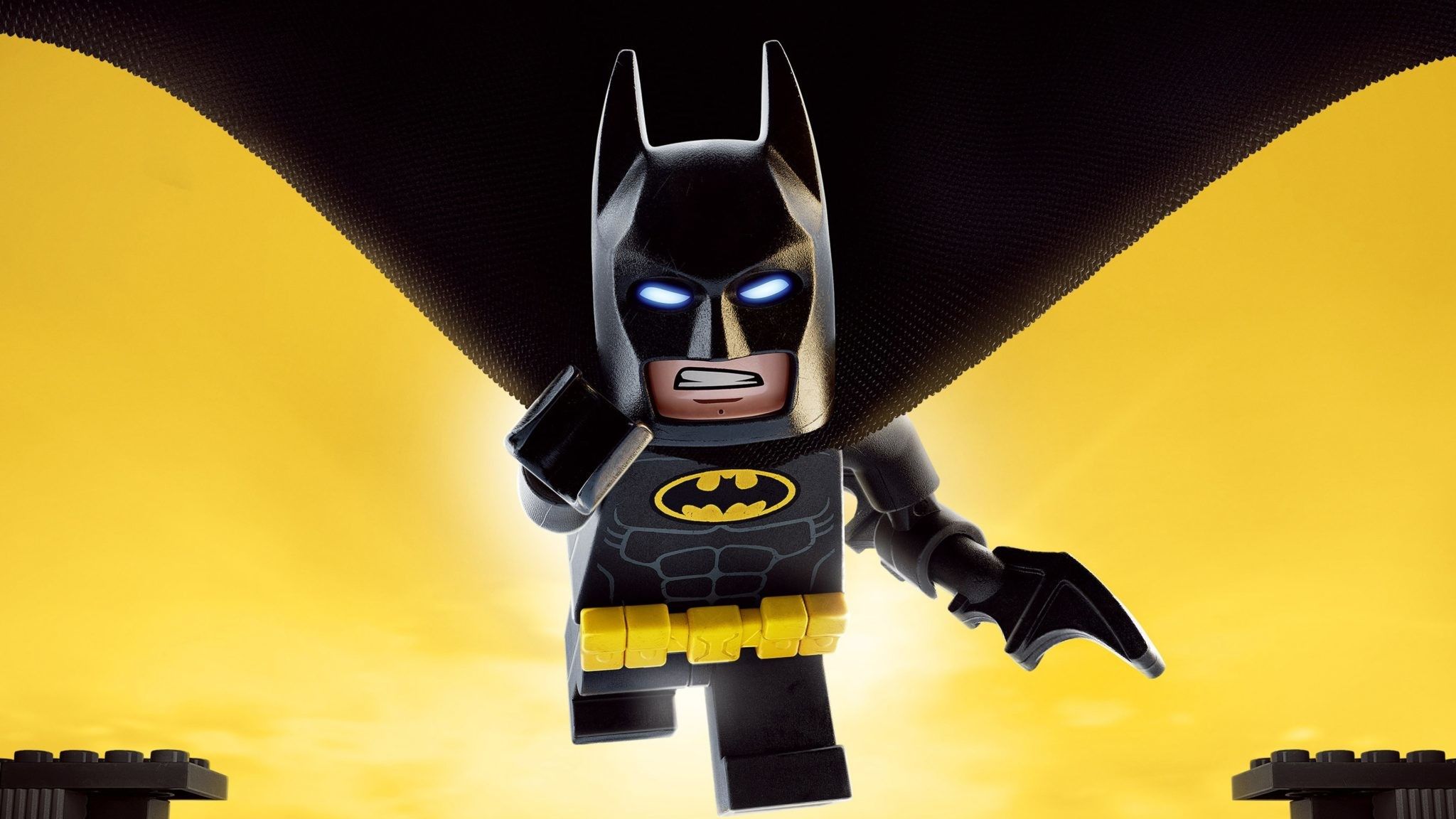 LEGO Batman personaggio giallo, 2048x1152 2K, iMac