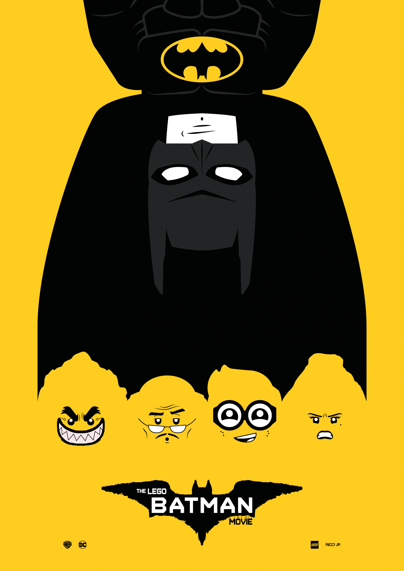 LEGO Batman Il Film poster, 1600x2263 Verticale, Telefono