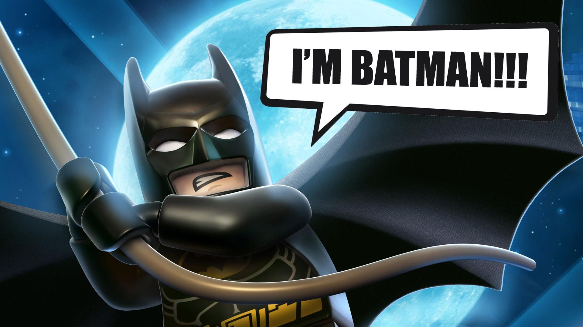 LEGO Batman con fumetto, 1920x1080 1080p, Laptop