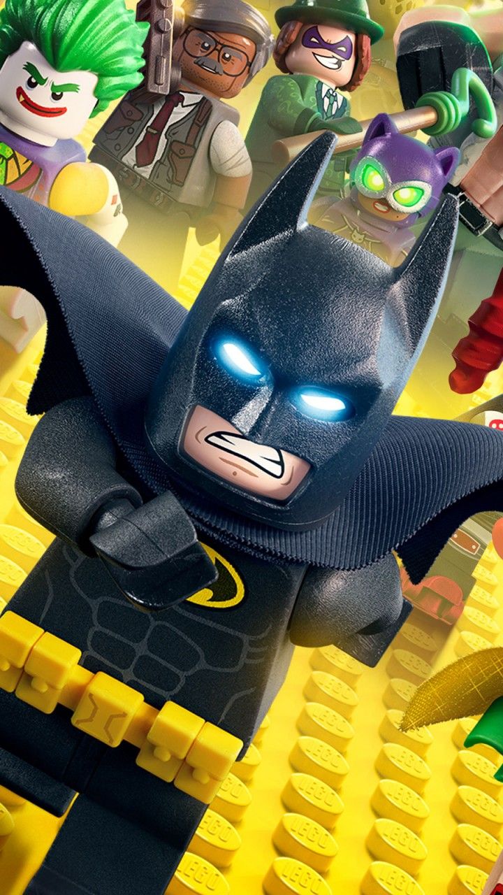 LEGO Batman con villains, 720x1280 Verticale, Telefono