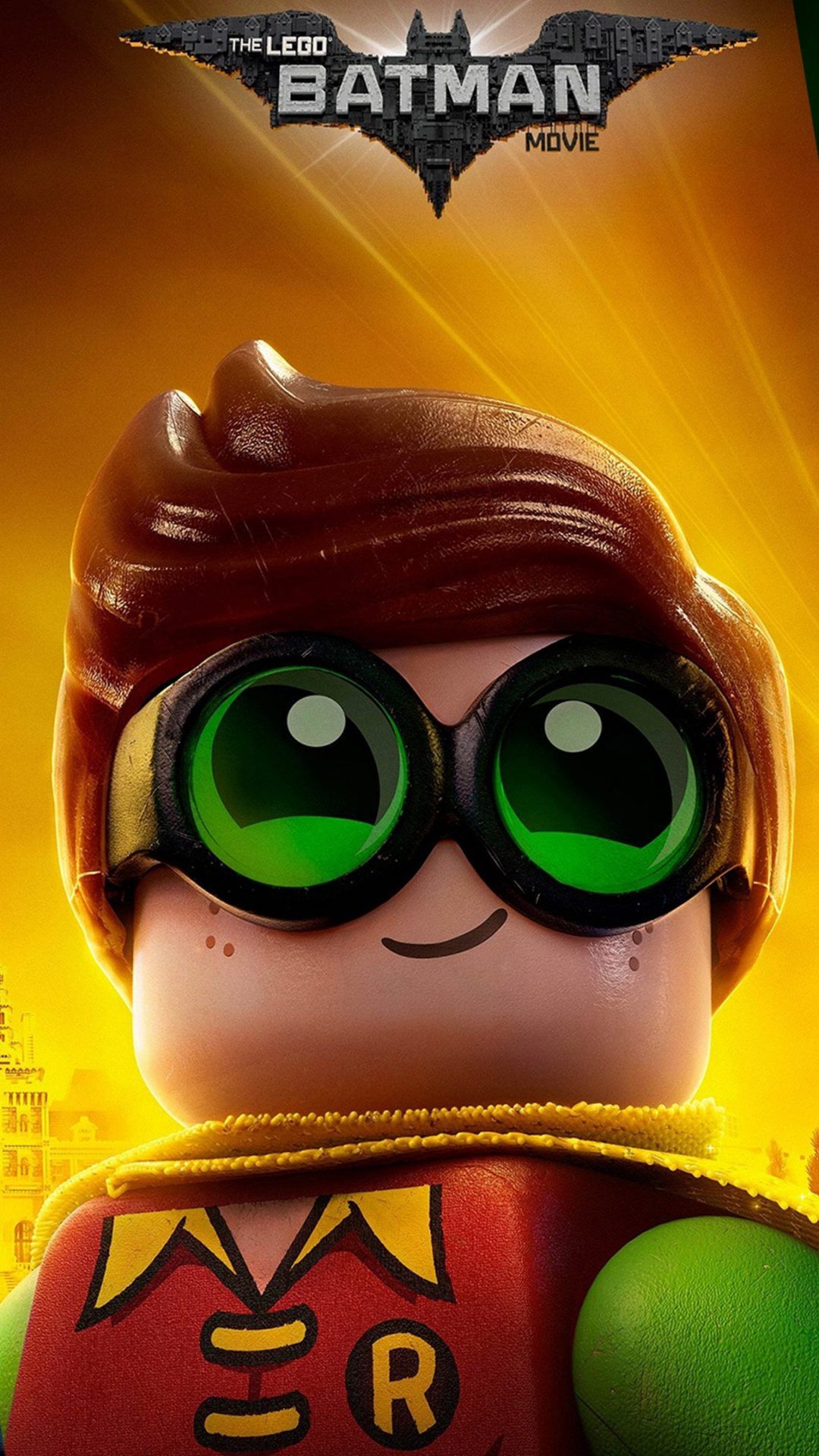 LEGO Robin Batman Movie, 1080x1920 Full HD Verticale, iPhone