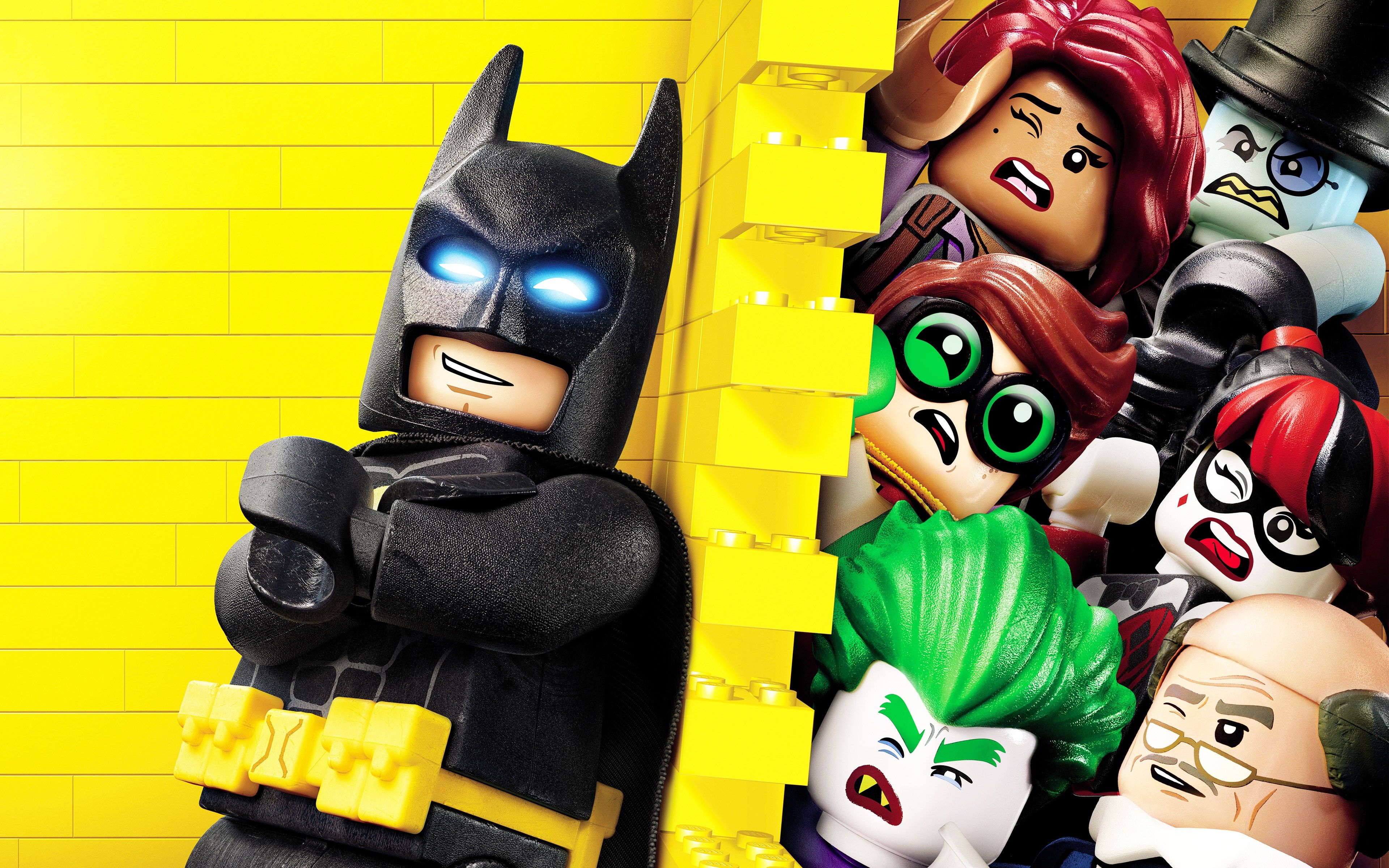 LEGO Batman e villain, 3840x2400 4K, Desktop 4K