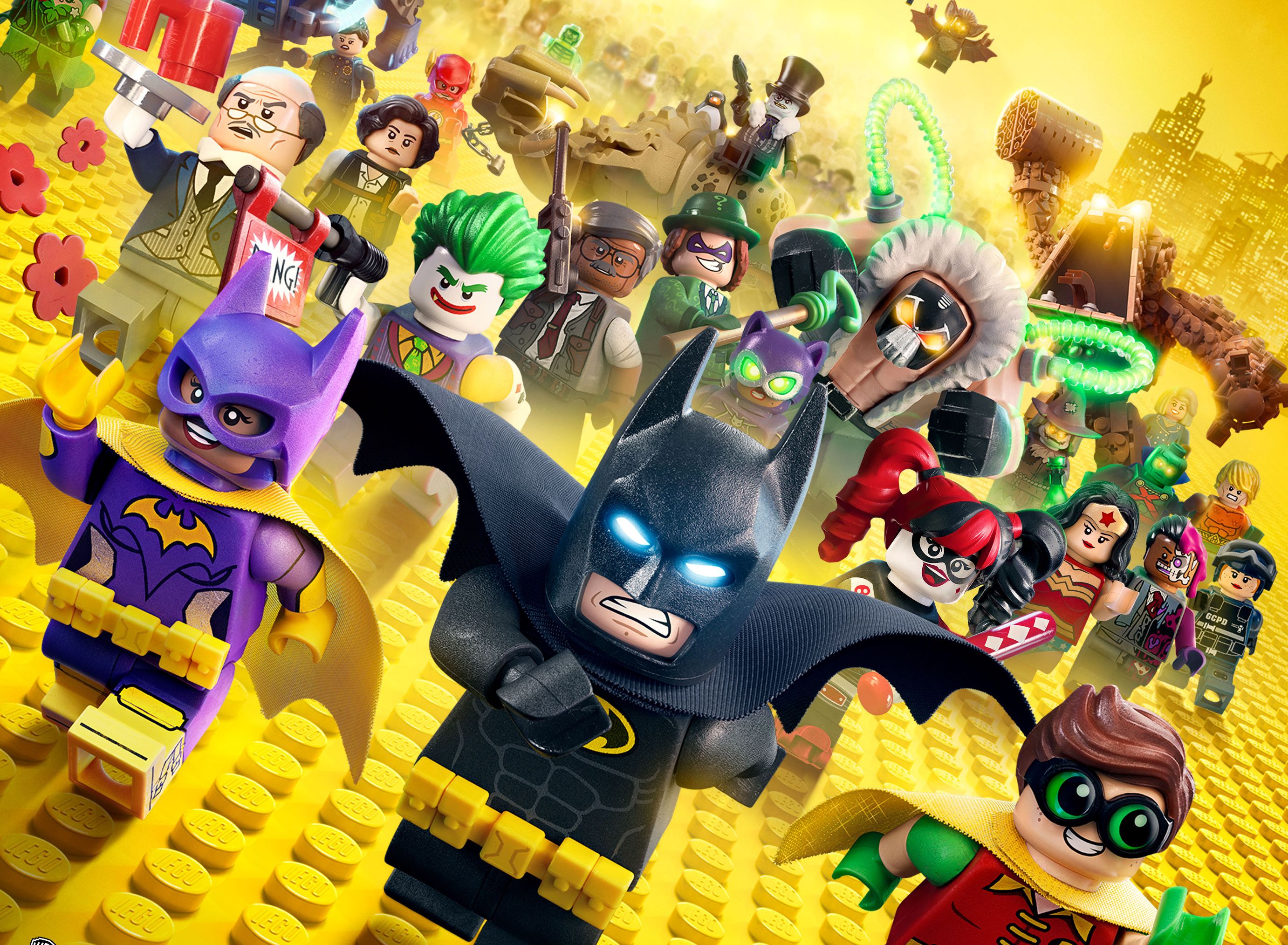 LEGO Batman Movie personaggi, 2764x2028 2K, Monitor Gaming