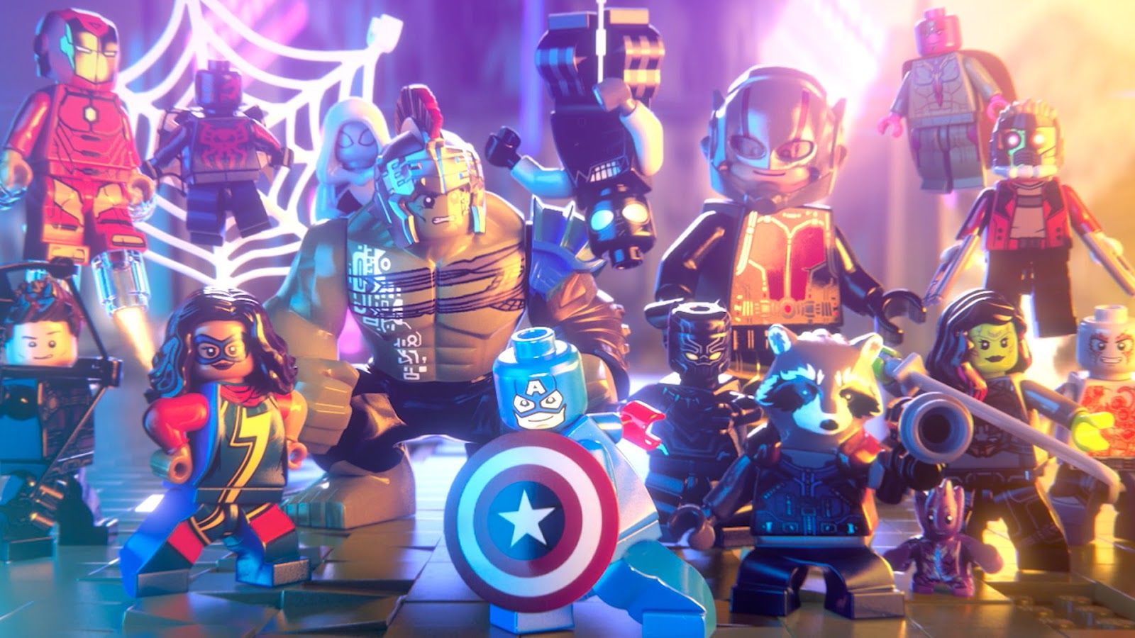 LEGO Marvel Super Heroes personaggi, costruzioni, 1600x900 900p, Desktop