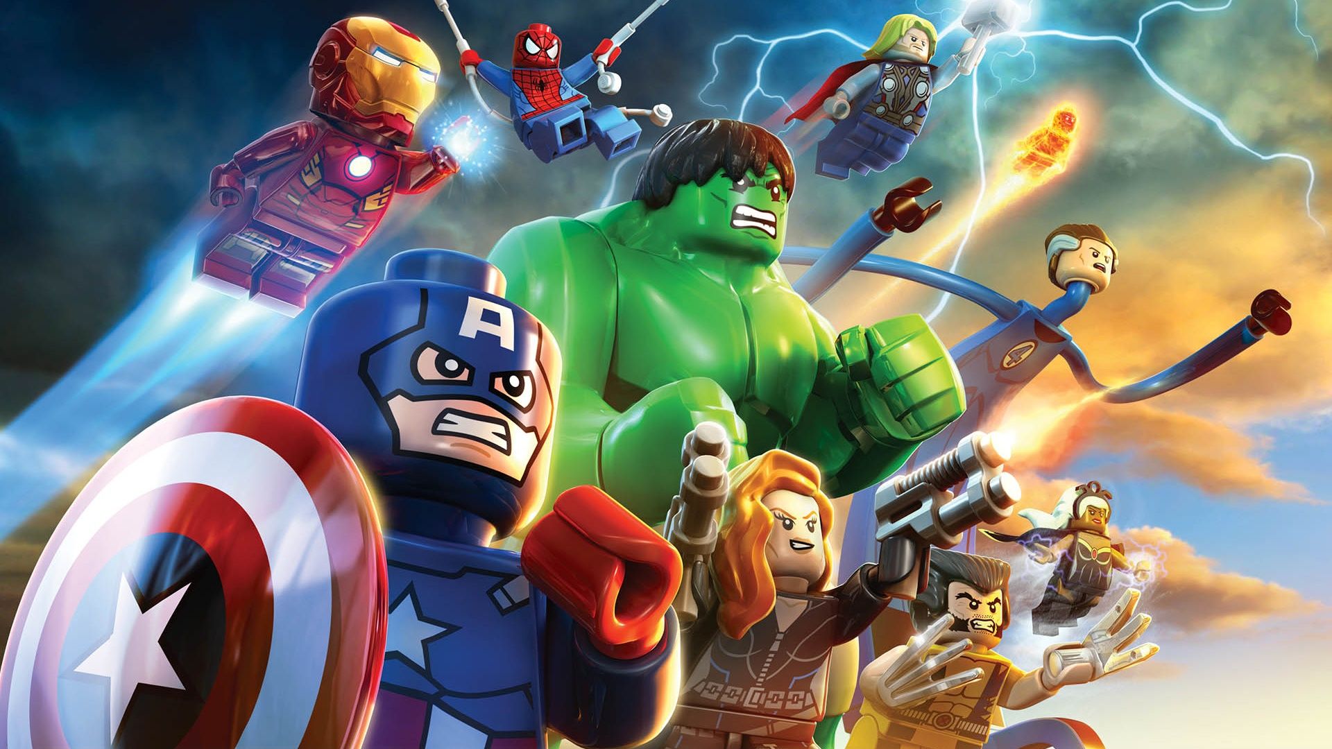 LEGO Marvel supereroi Avengers, mattoncini, 1920x1080 1080p, Desktop