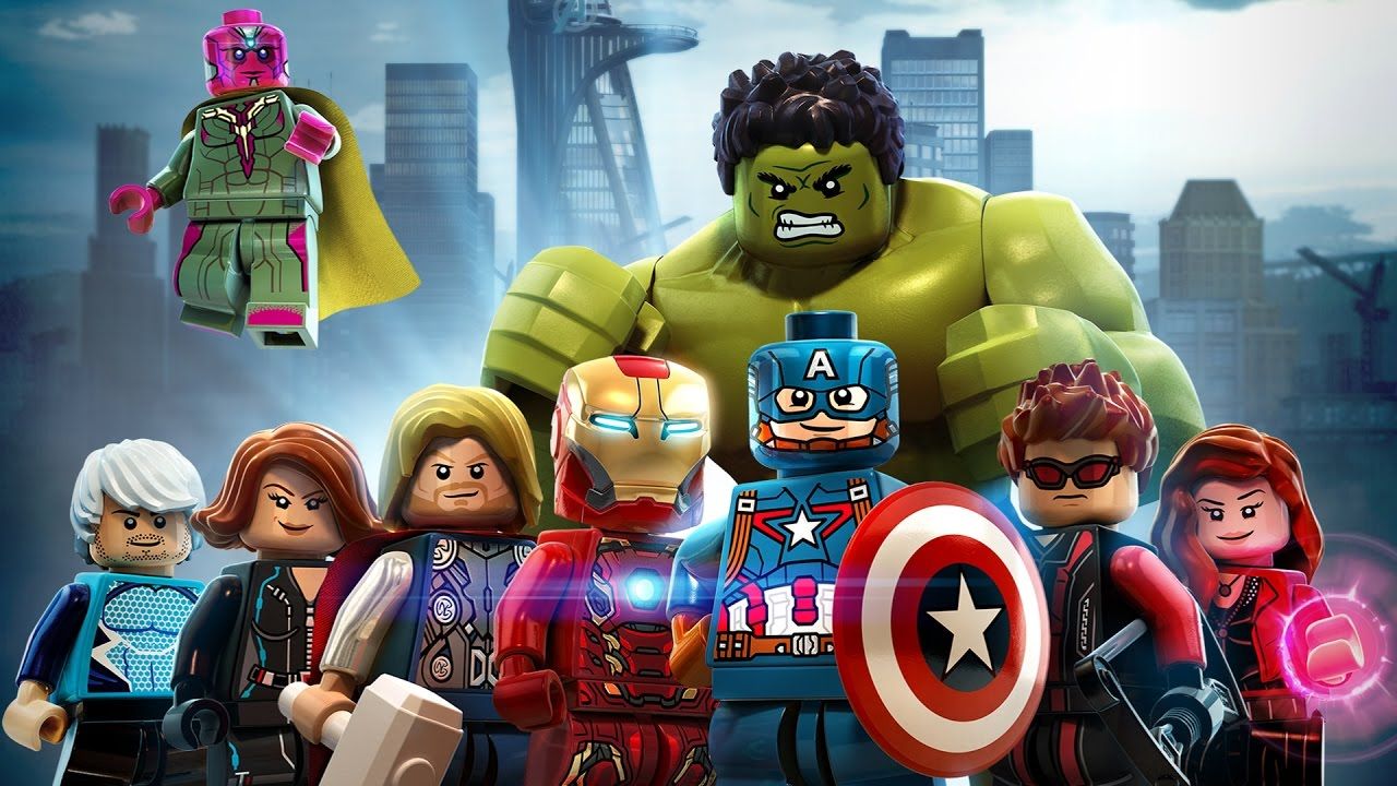 Personaggi LEGO Marvel supereroi, 1920x1080 Full HD, PC Desktop