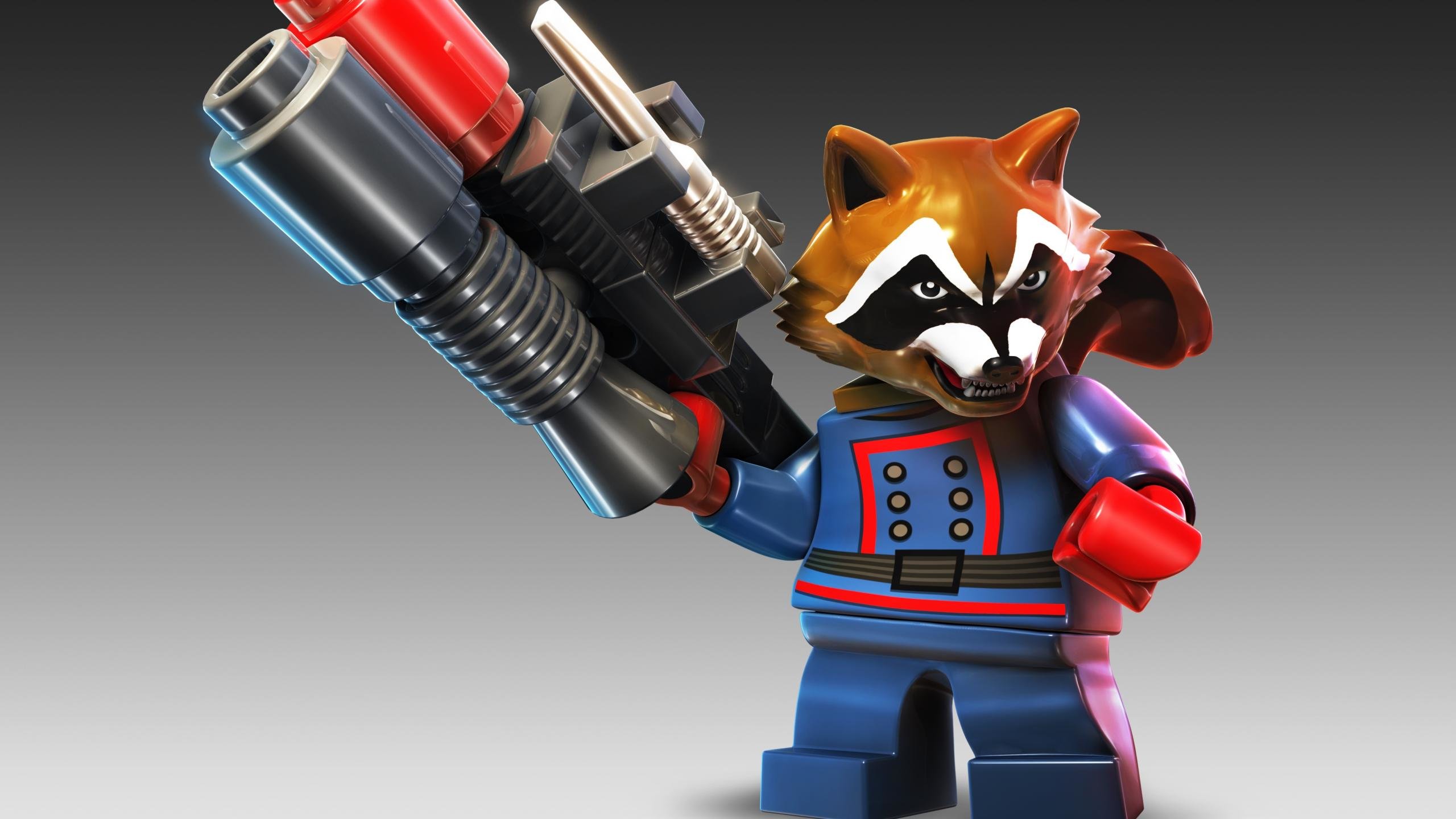 LEGO Rocket Raccoon Marvel, 2560x1440 QHD, Laptop
