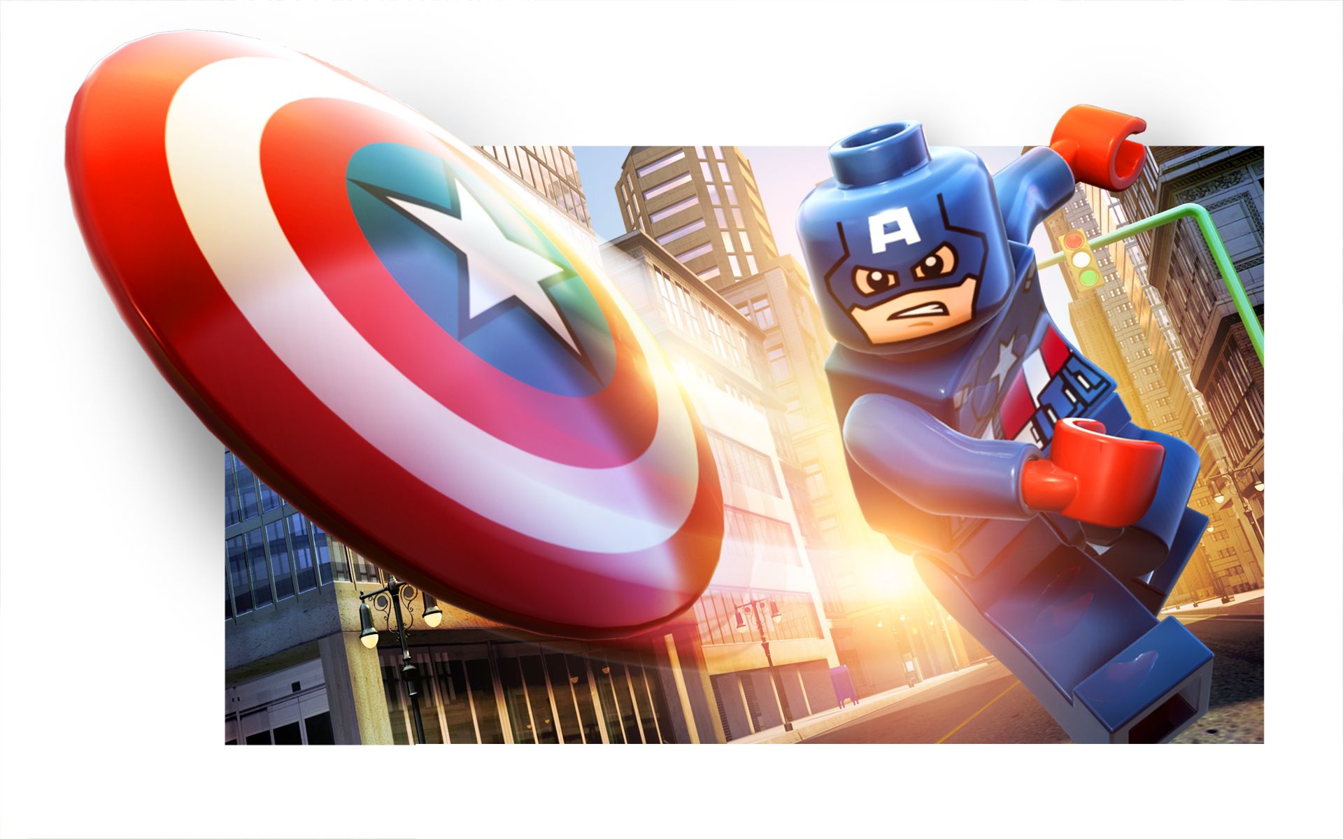 LEGO Capitan America scudo, 1920x1200 WUXGA, Desktop