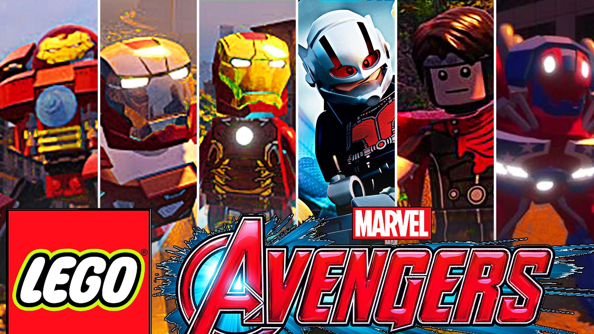 LEGO supereroi DC vs Marvel, 1080x1920 Full HD Verticale, iPhone