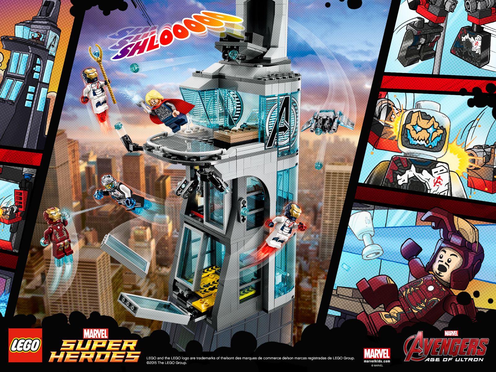 LEGO Spider-Man Marvel, 1280x960 720p, Acer Nitro