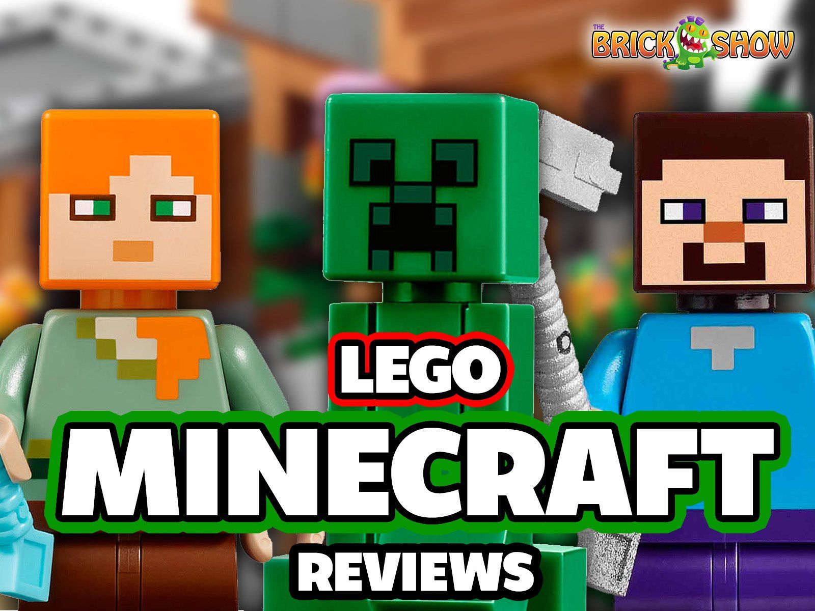 LEGO Minecraft personaggi Creeper Steve, 1600x1200 HD Ready, PC