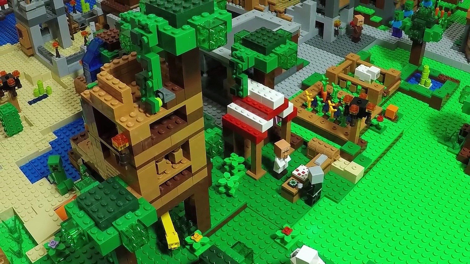 LEGO Minecraft villaggio giungla, 1920x1080 1080p, Desktop