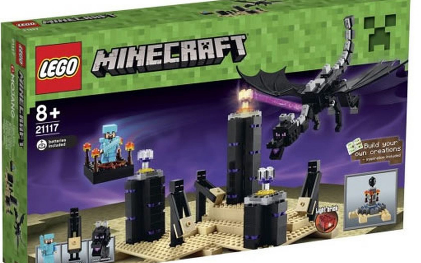 Scatola LEGO Minecraft drago Ender, 1680x1050 HD, Laptop