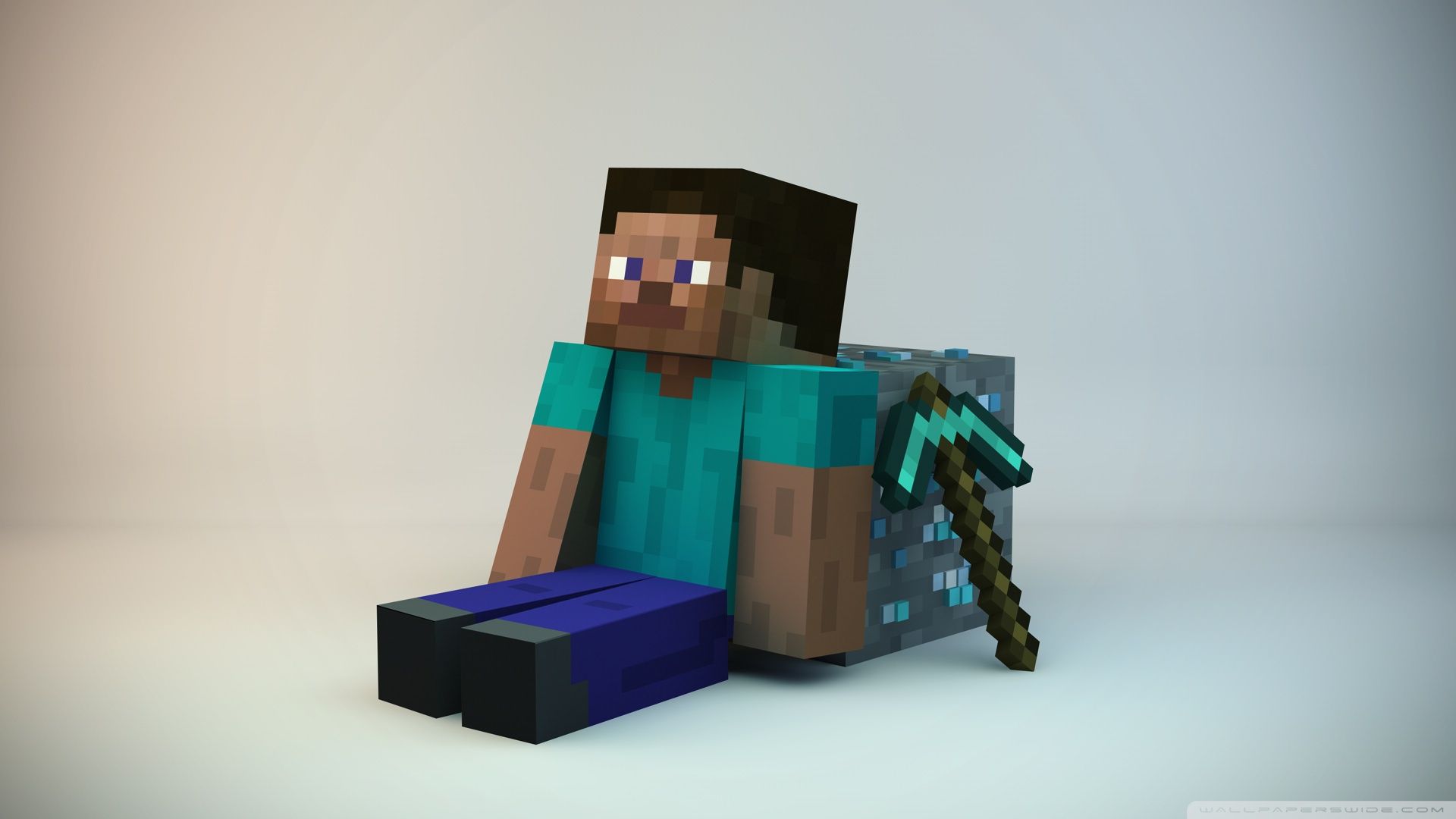 LEGO Minecraft Steve personaggio, 1920x1080 Full HD 1080p, PC