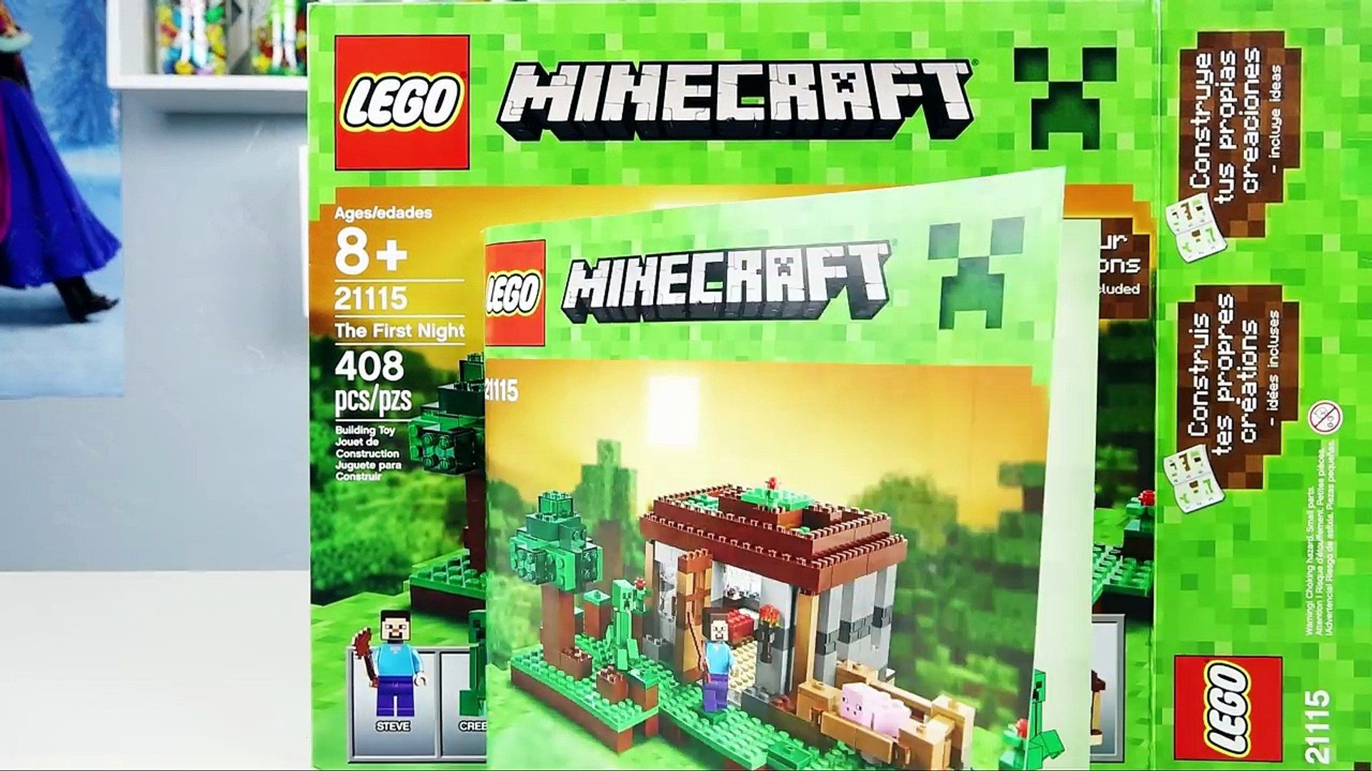 Scatola LEGO Minecraft The First Night, 1920x1080 1080p, PC Desktop