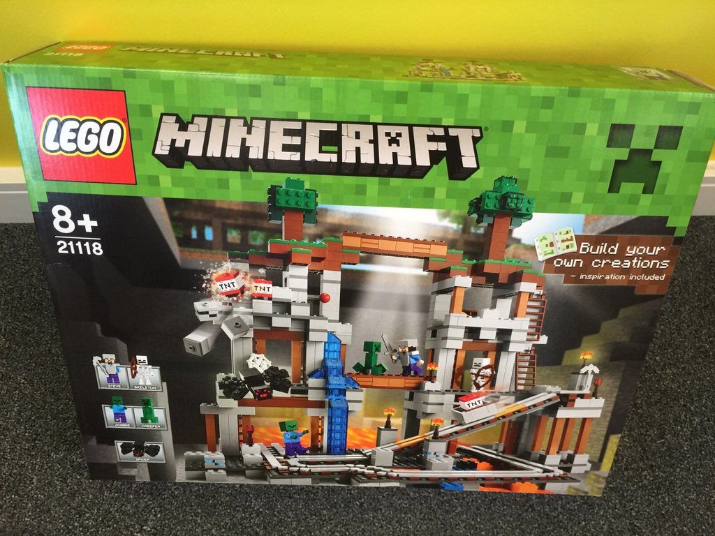 Scatola LEGO Minecraft 21118, 1024x768 HD, Laptop