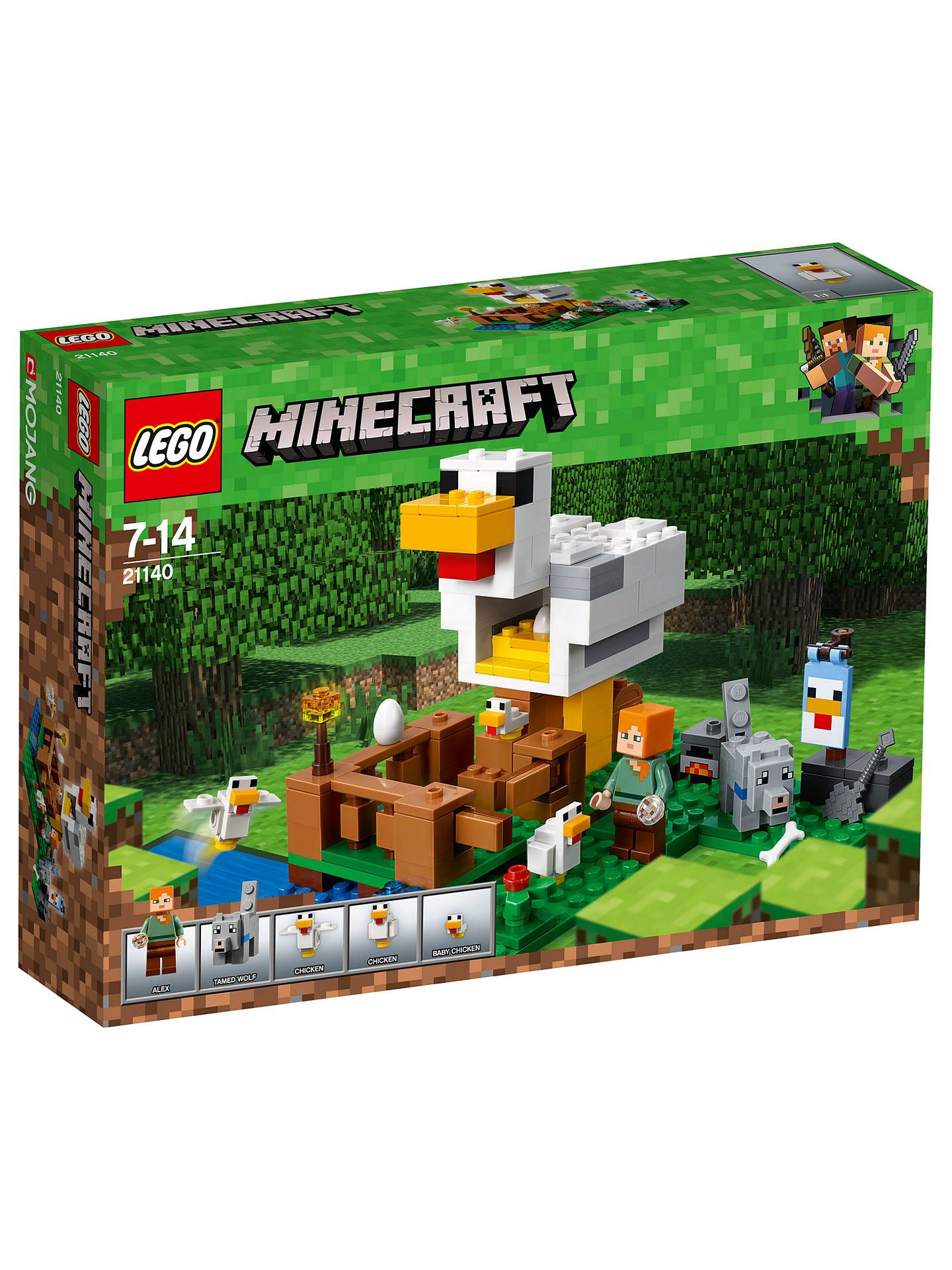 LEGO Minecraft pollaio scatola, 1440x1920 Verticale, Mobile
