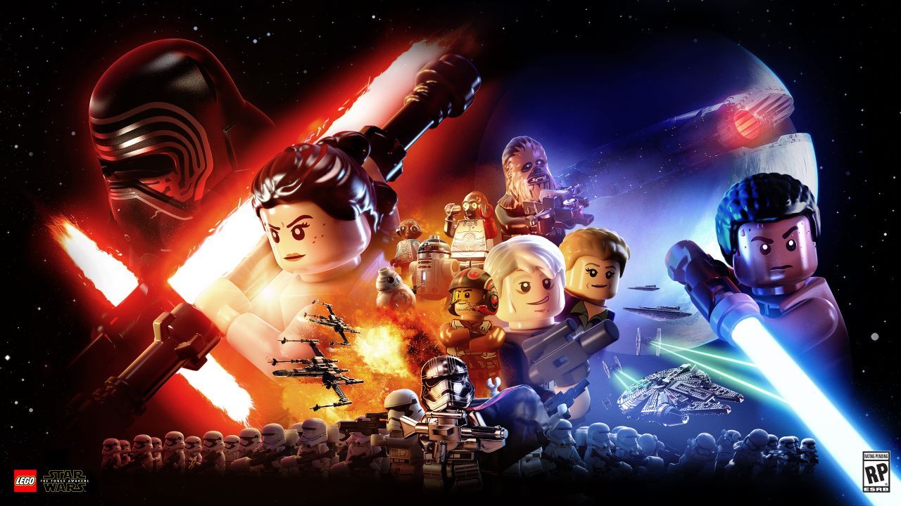 LEGO Star Wars personaggi Force Awakens, 1280x720 720p, iMac
