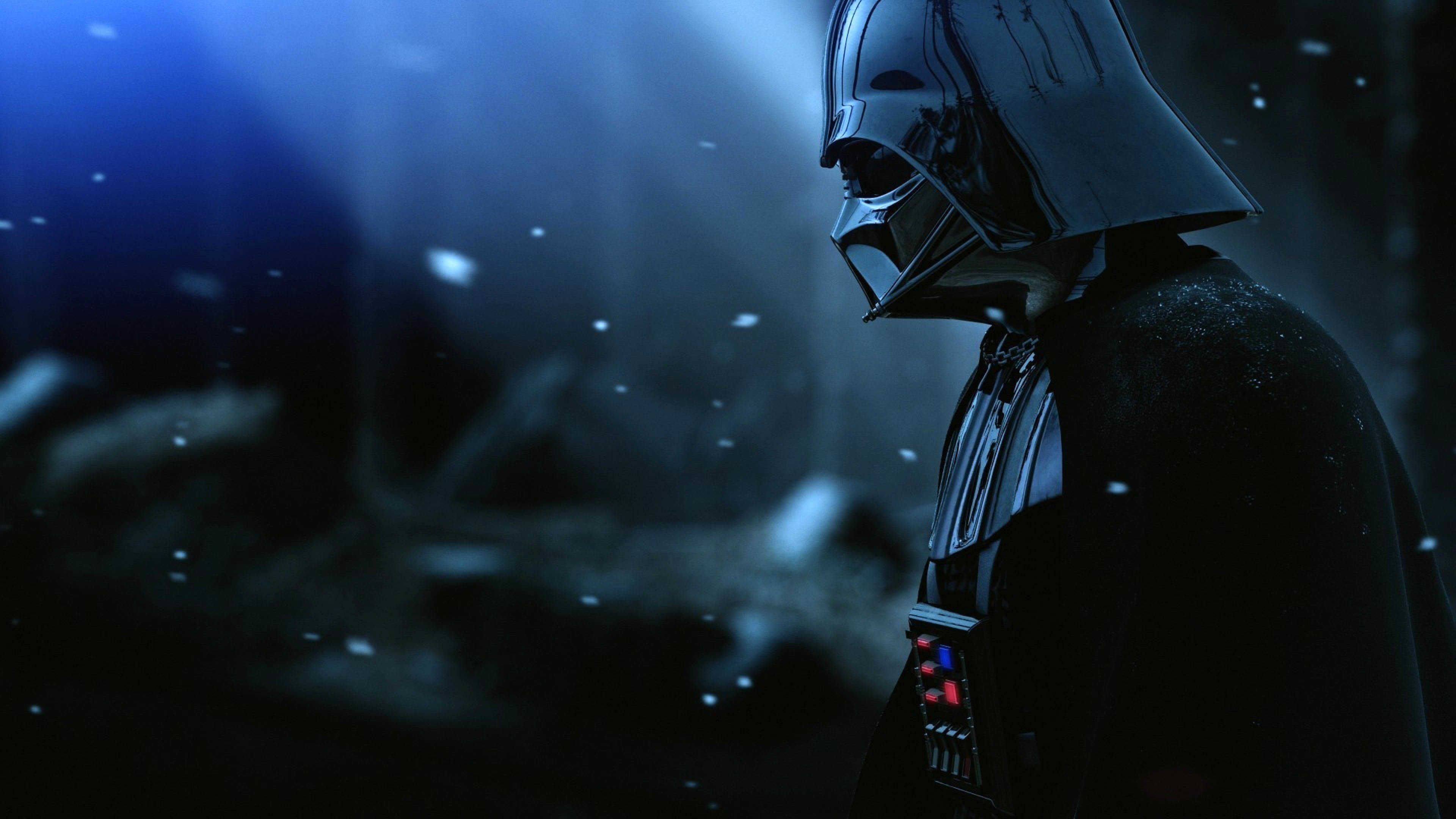 Darth Vader profilo, notte, 3840x2160 UHD, PC 4K