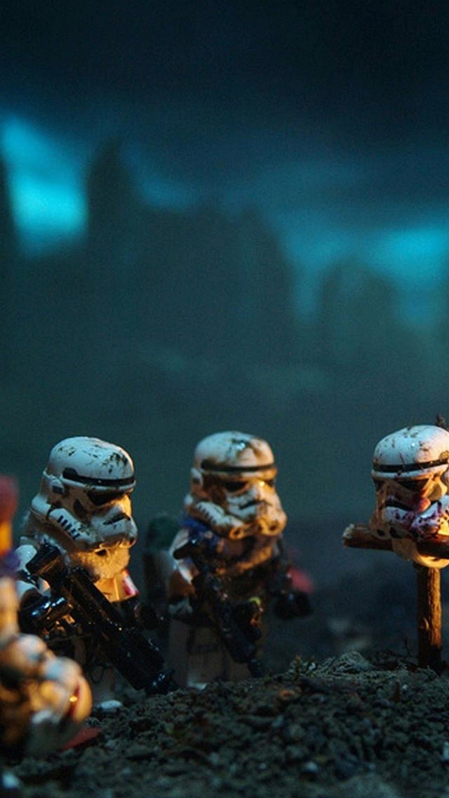 LEGO Star Wars clone troopers, 1440x2560 Verticale, Samsung Galaxy