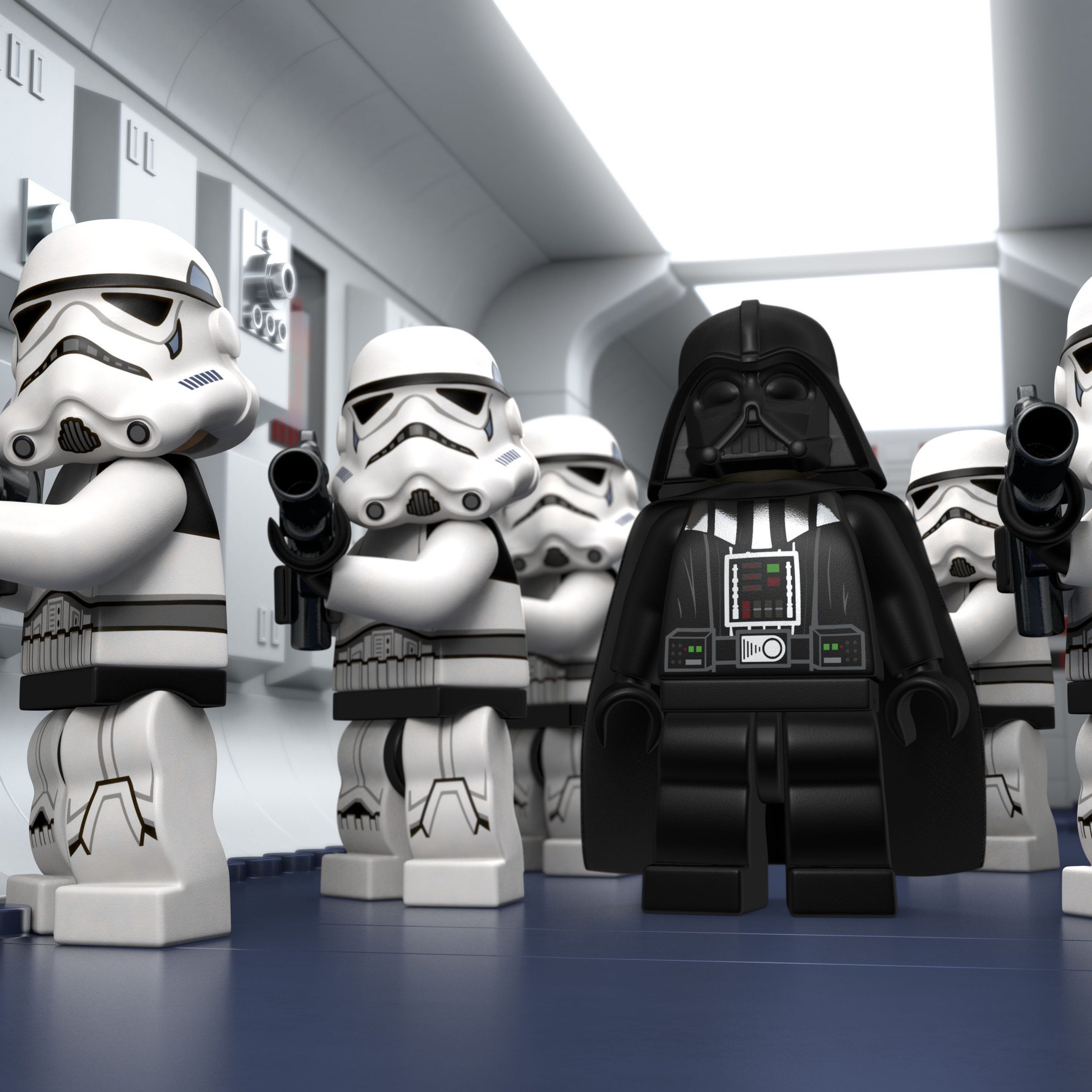LEGO Darth Vader e Stormtrooper, 2932x2932 WQXGA, Desktop