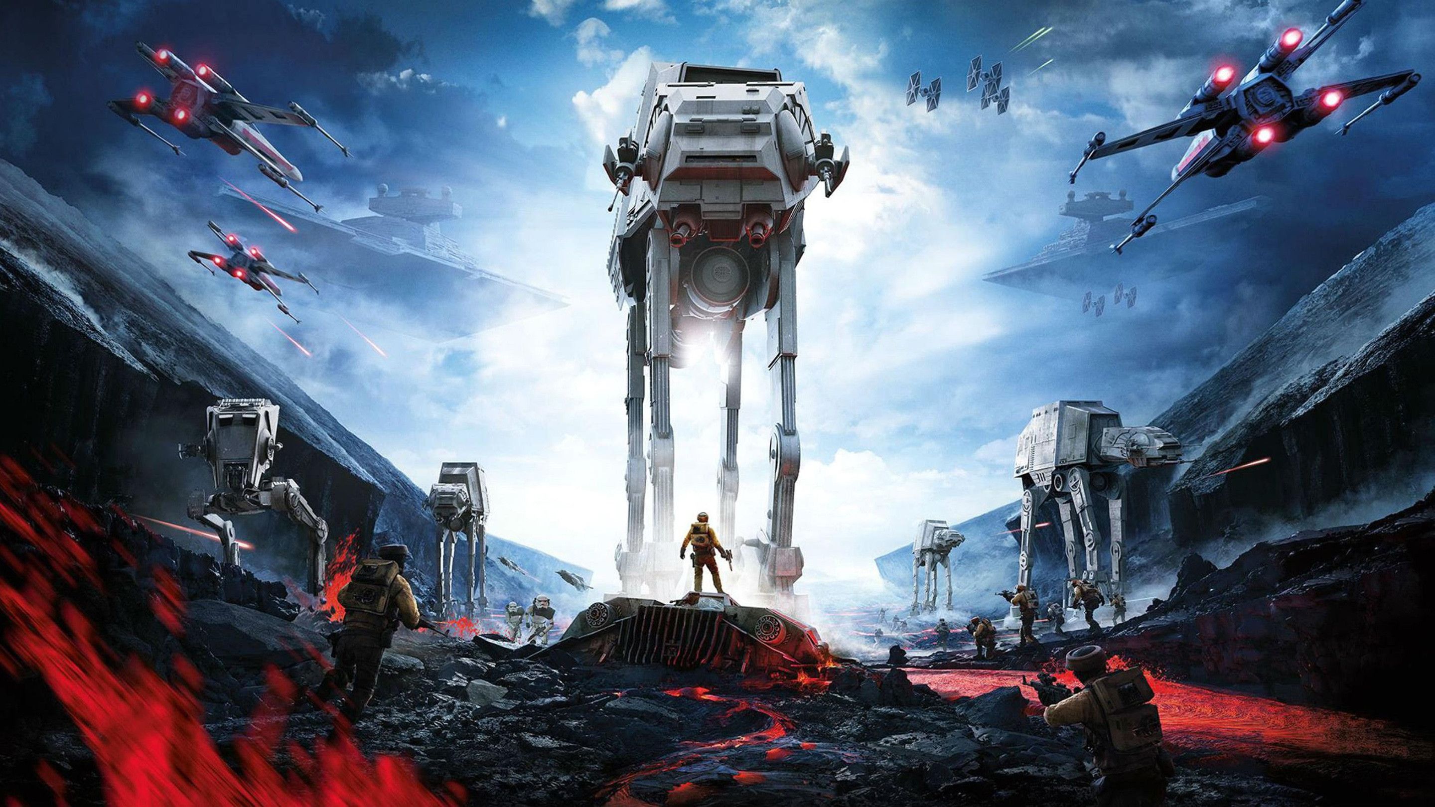 AT-AT Star Wars Battlefront, 2880x1620 WQXGA, Desktop