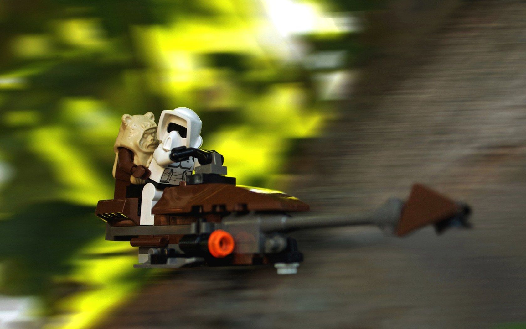 LEGO Scout Trooper speeder bike, 1680x1050 HD Ready, Notebook Gaming
