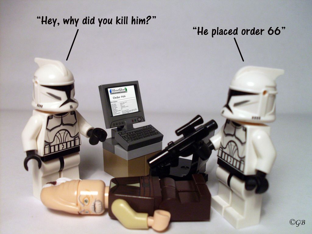 Cloni Lego Star Wars con computer, Jedi, 1024x768 HD, PC