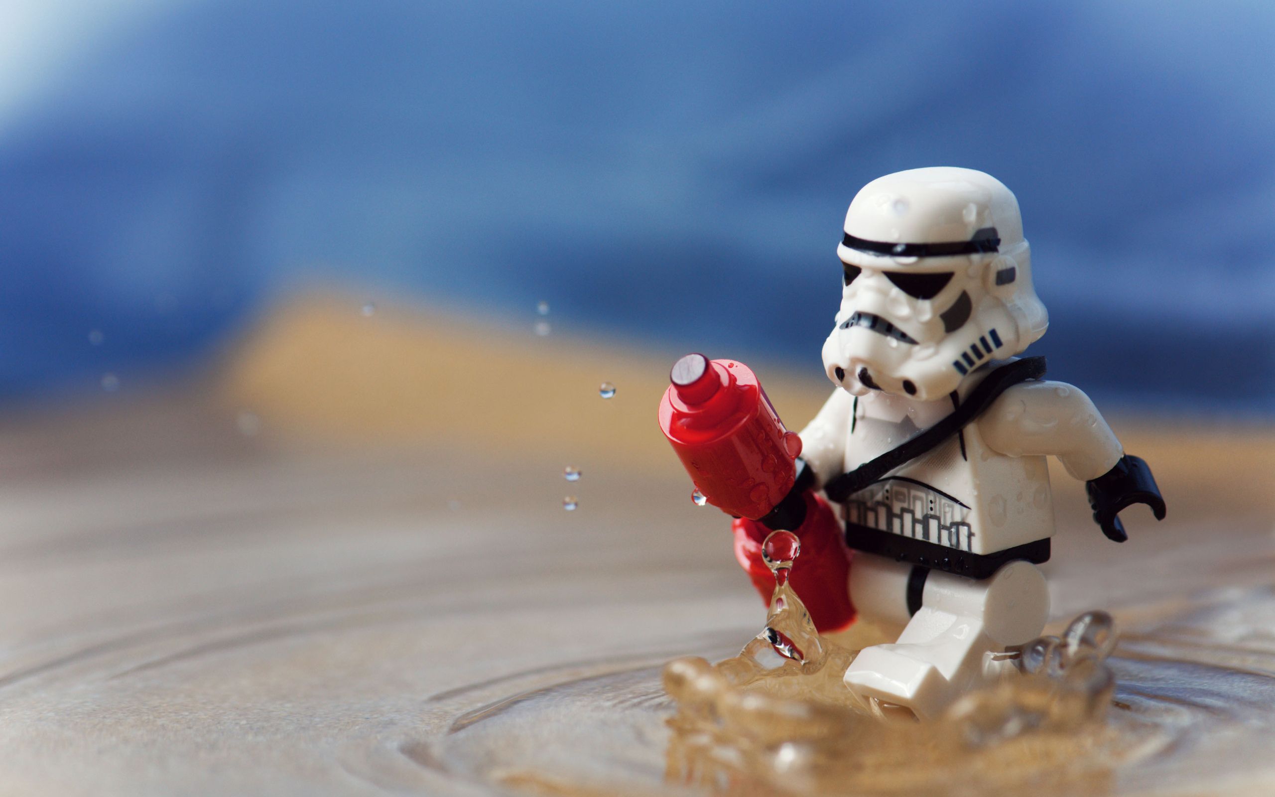 Stormtrooper LEGO Star Wars acqua, Jedi, 2560x1600 WQXGA, Laptop