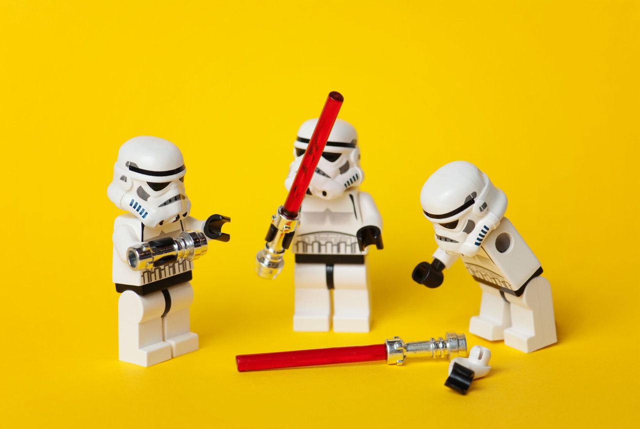 Stormtrooper LEGO Star Wars, saga fantascientifica, 1280x857 HD, Desktop