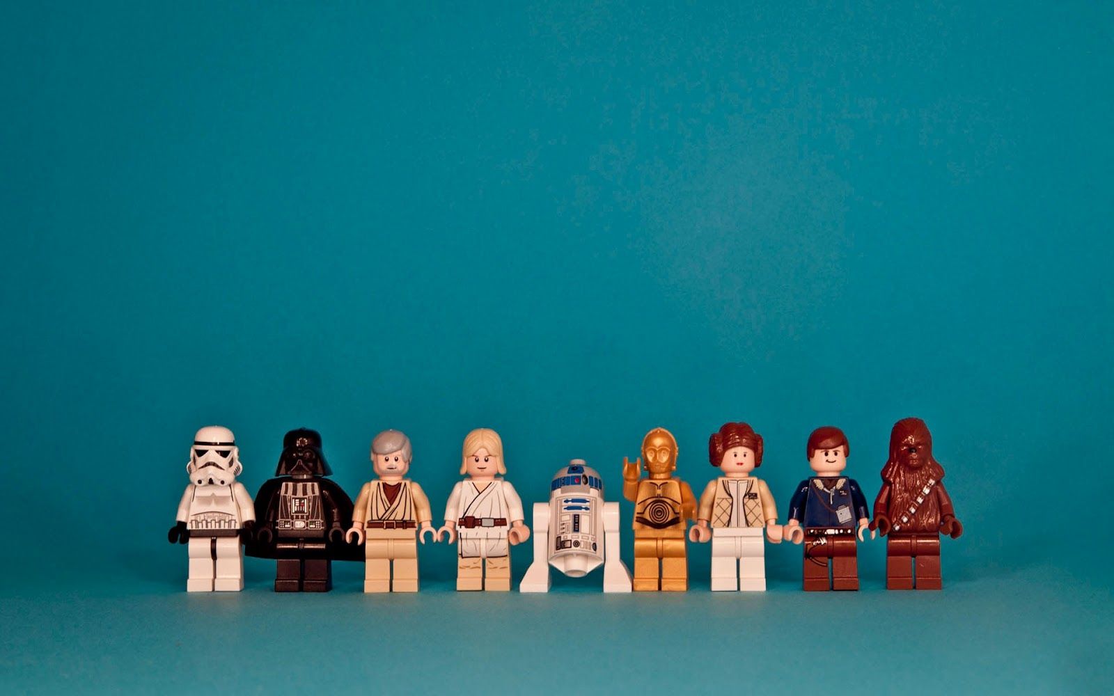 Personaggi LEGO Star Wars in fila, Jedi, 1600x1000 HD Ready, Desktop