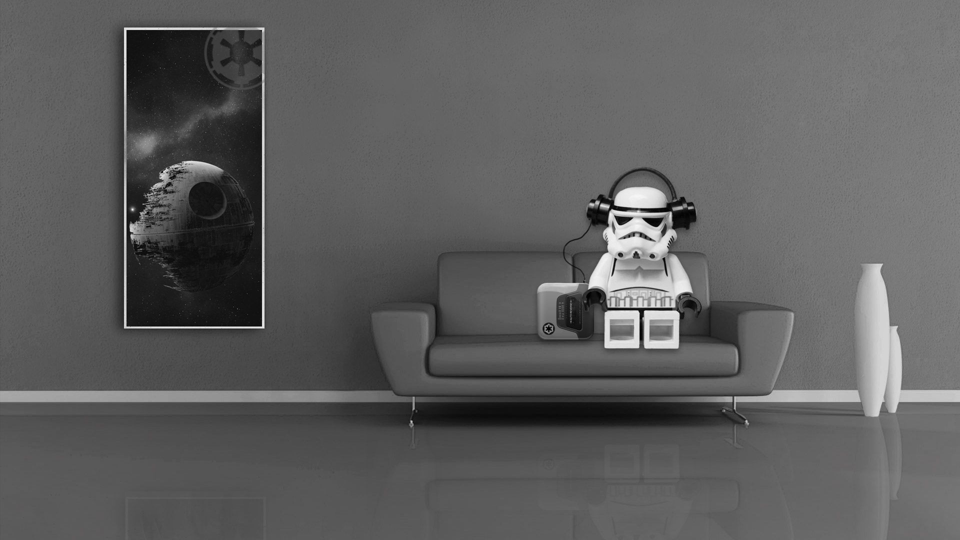 Lego Stormtrooper divano, 1920x1080 Full HD, Laptop