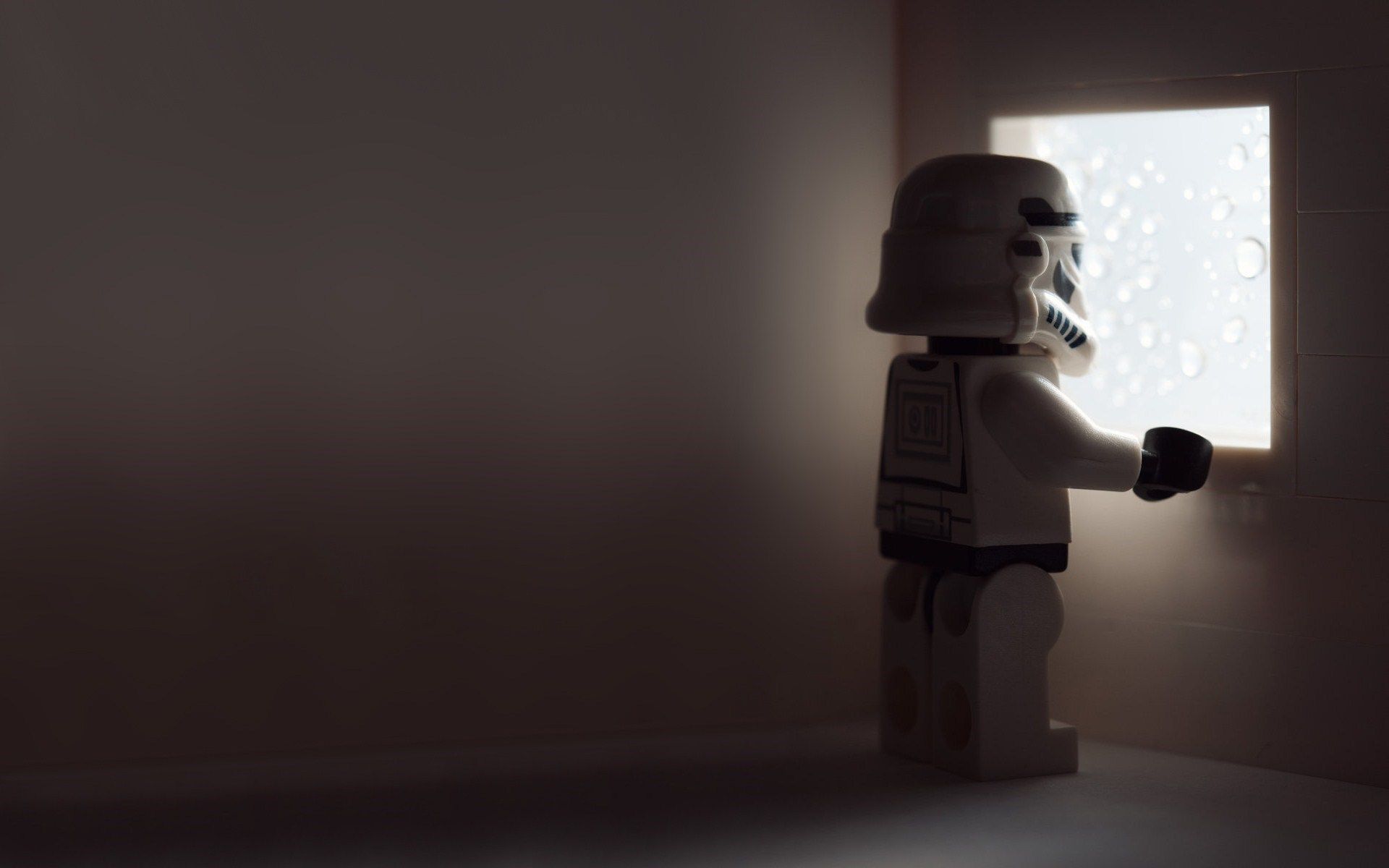 Stormtrooper LEGO davanti finestra, 1920x1200 Full HD+ WUXGA, PC