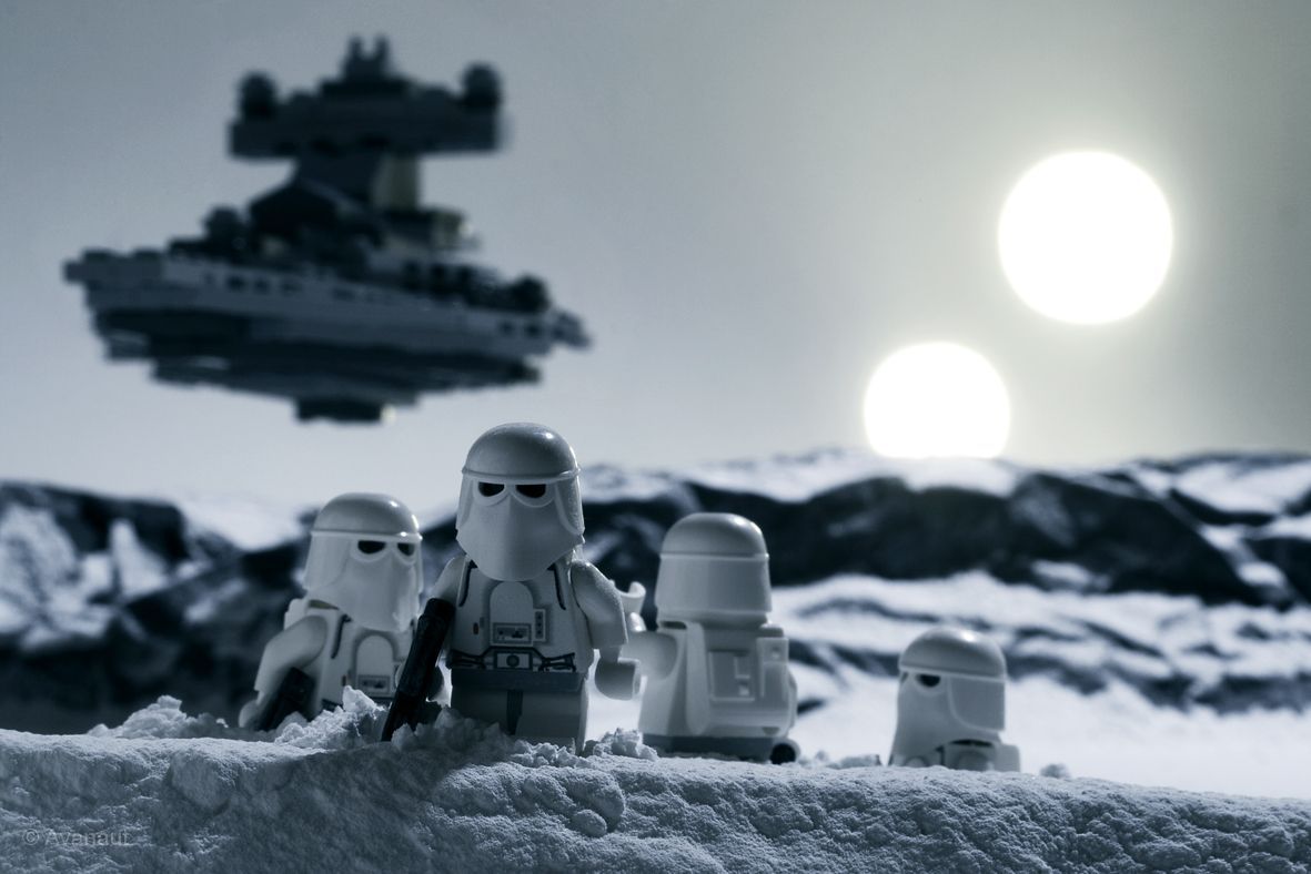 LEGO Star Wars Snowtroopers Hoth, 1181x788 HD, PC Desktop