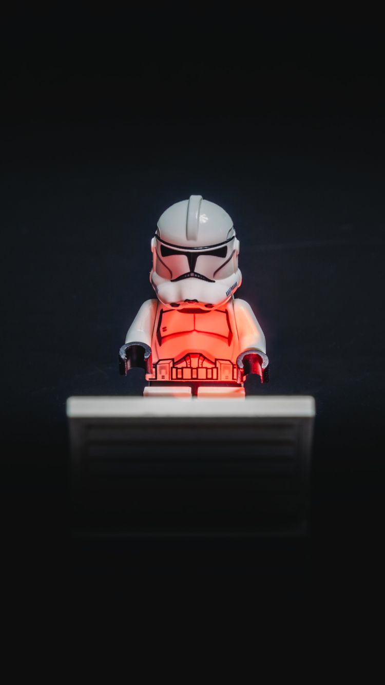 LEGO clone trooper arancione, 750x1334 Full HD Verticale, iPhone Pro Max