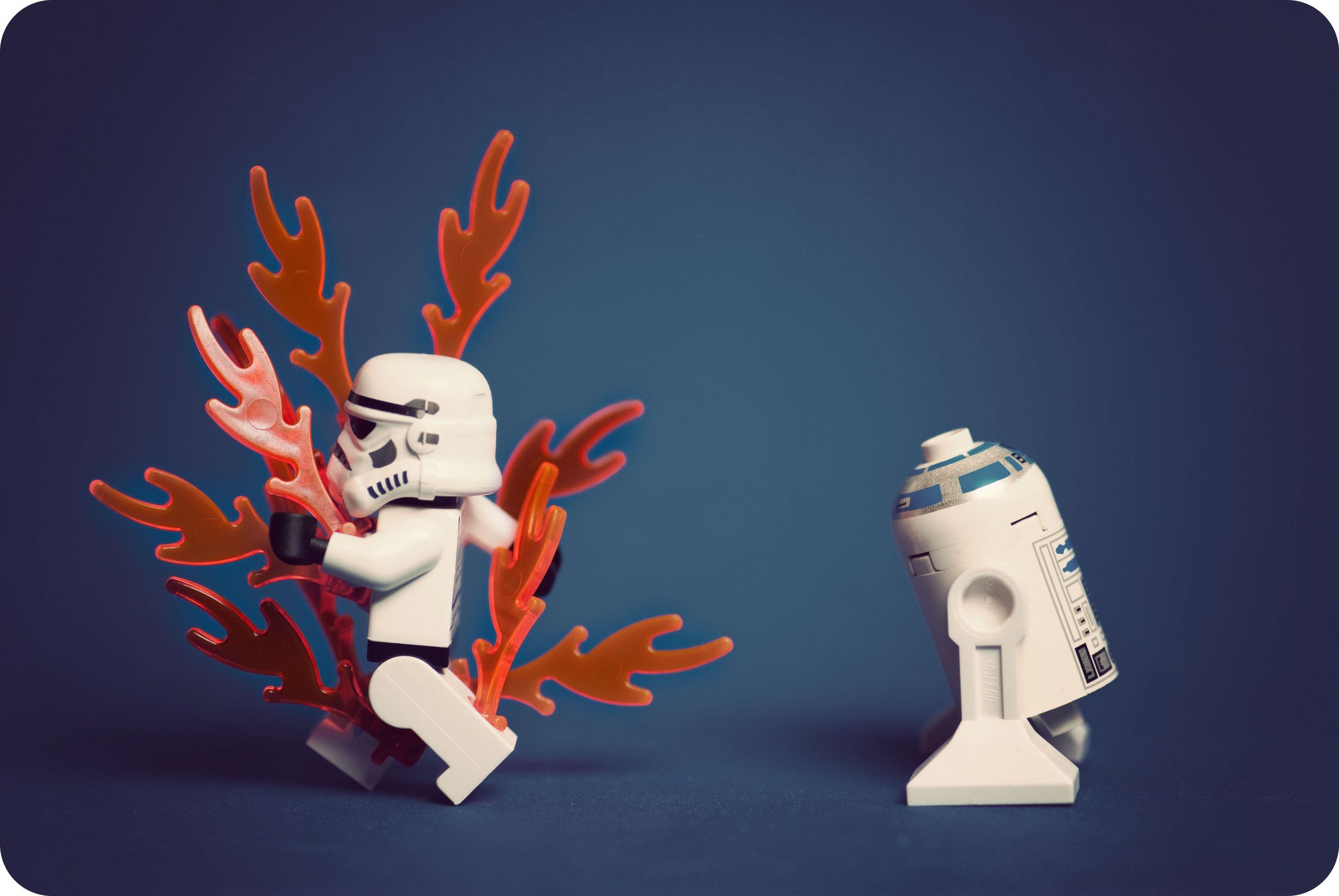 Lego Stormtrooper e R2-D2, 2560x1714 2K, Laptop