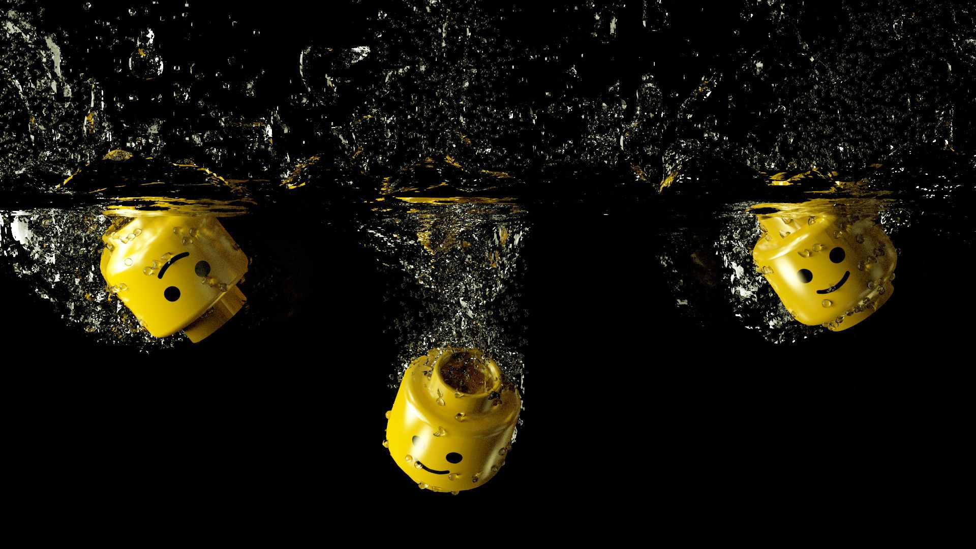 Minifigure LEGO mostro giallo, 2560x1600 2K, Desktop