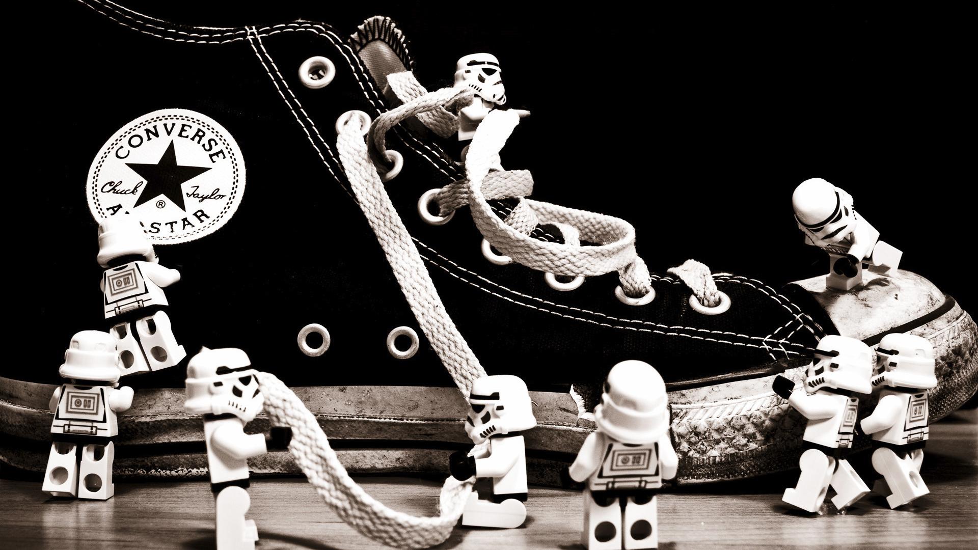 LEGO Stormtrooper pioggia Star Wars, saga fantascientifica, 6200x3450 4K, PC Desktop